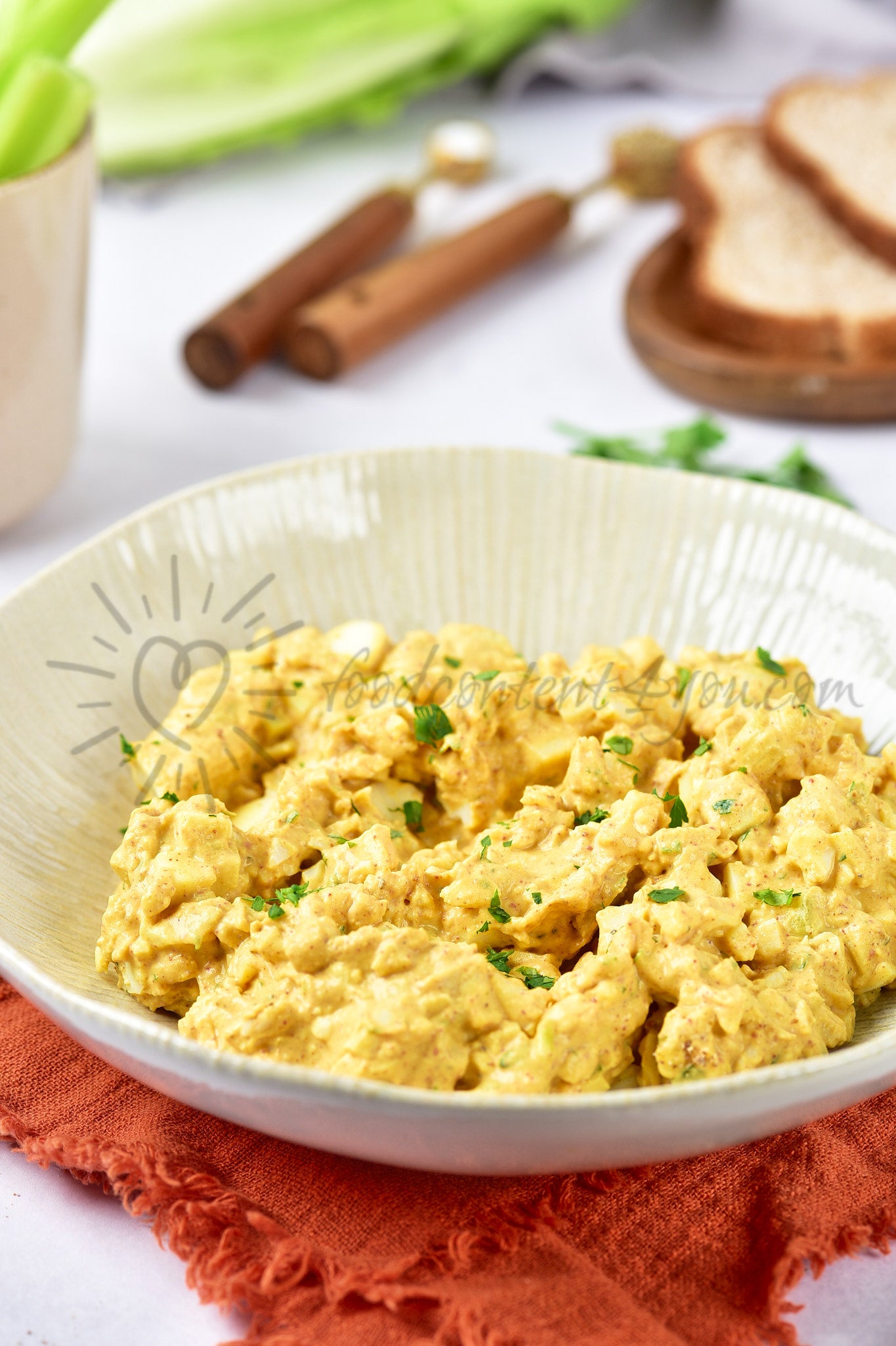 Curried Egg Salad - Set 3 of 5