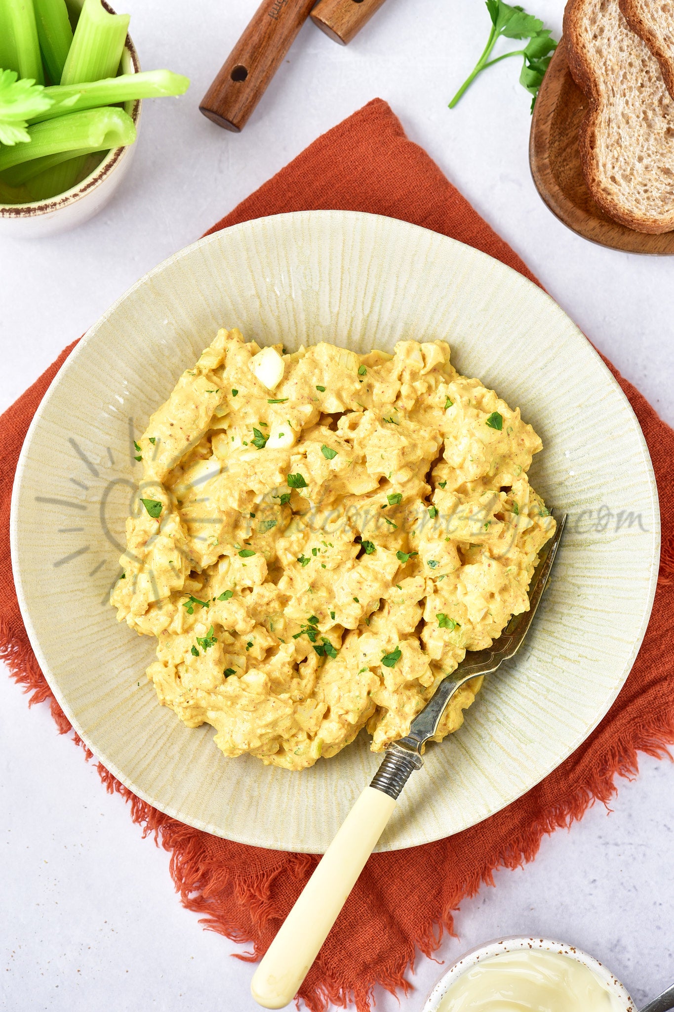 Curried Egg Salad - Set 3 of 5