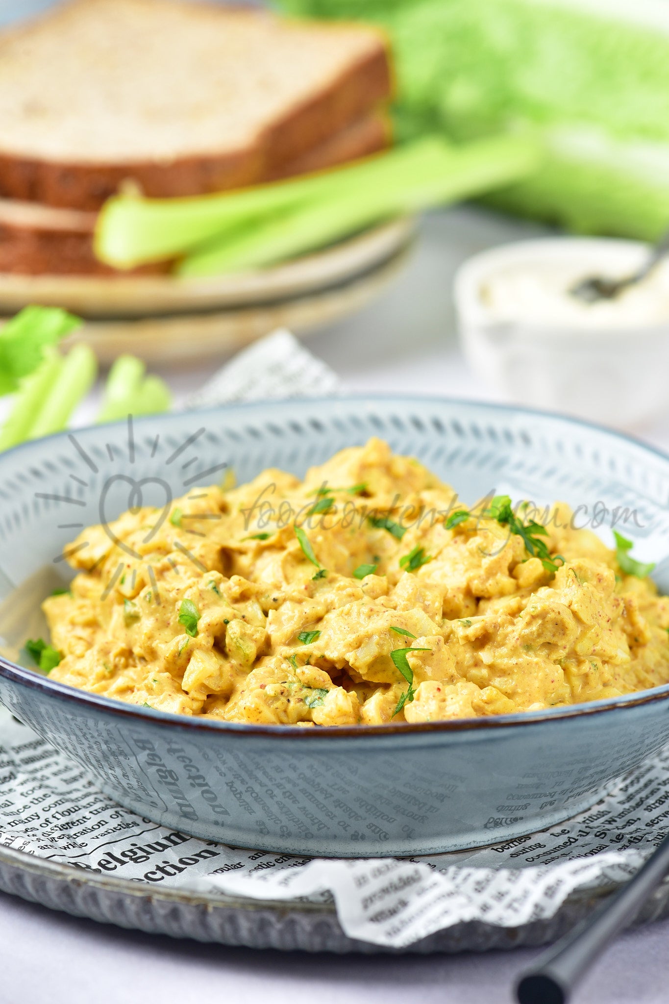 Curried Egg Salad - Set 4 of 5