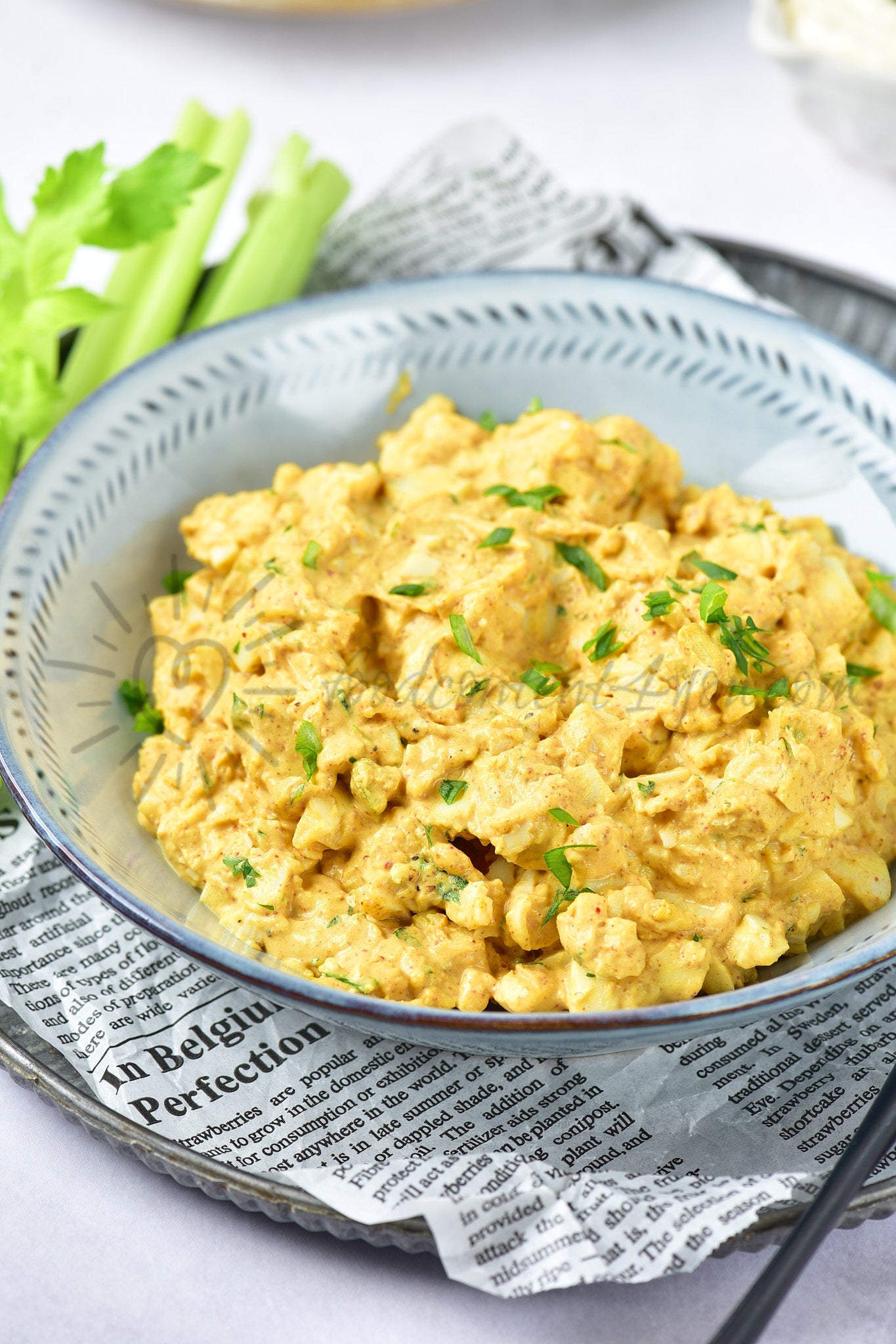 Curried Egg Salad - Set 4 of 5