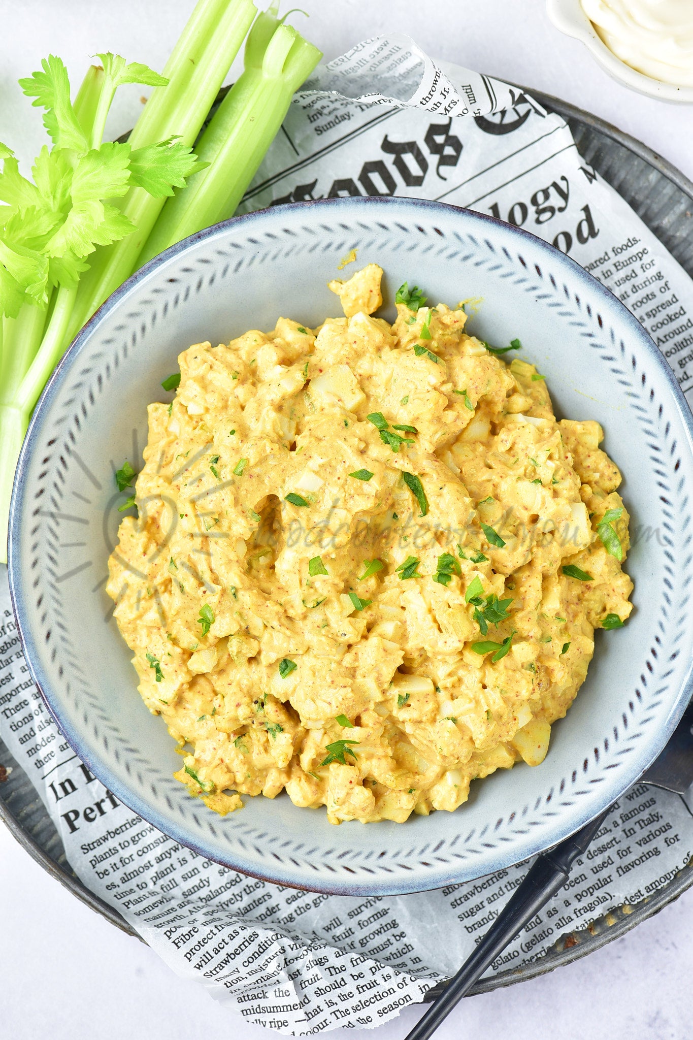 Curried Egg Salad - Set 4 of 5