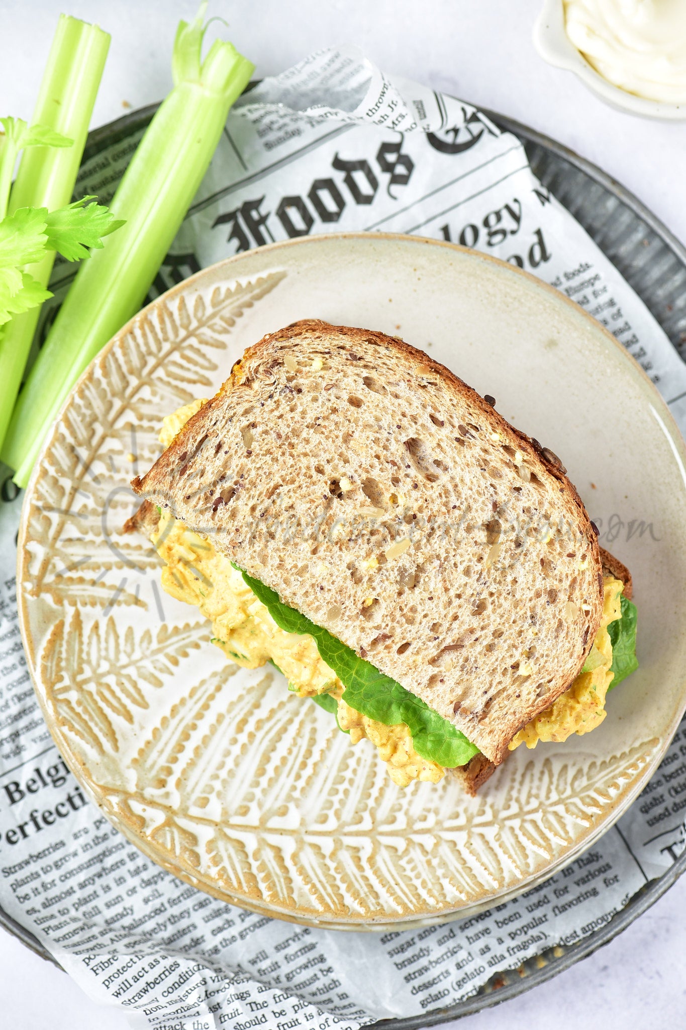 Curried Egg Salad - Set 4 of 5