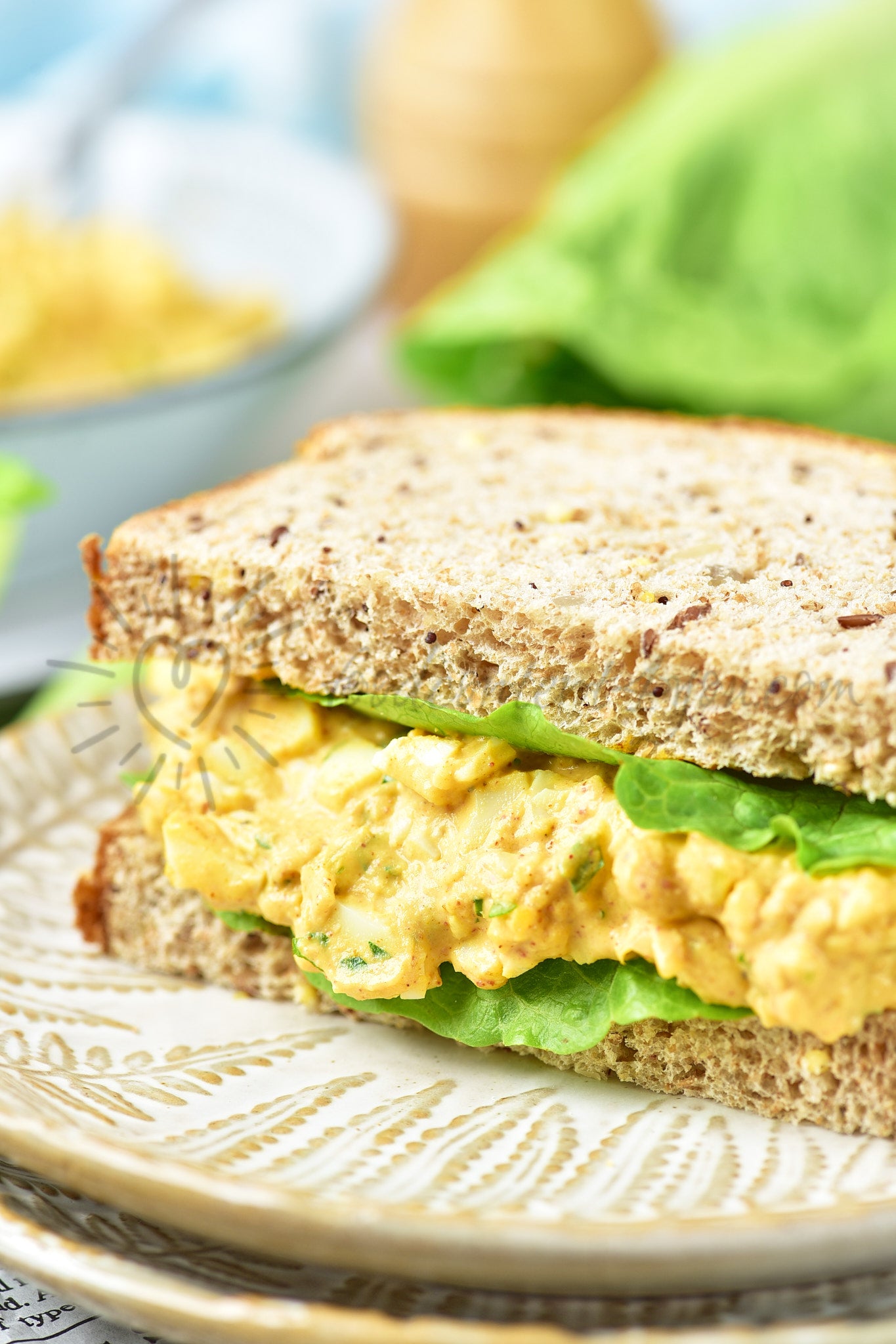 Curried Egg Salad - Set 4 of 5