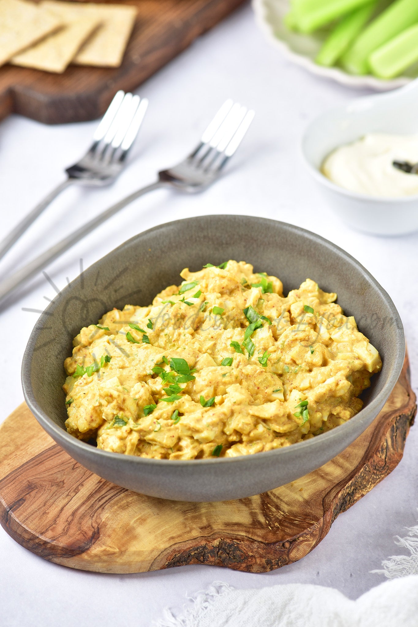 Curried Egg Salad - Set 5 of 5