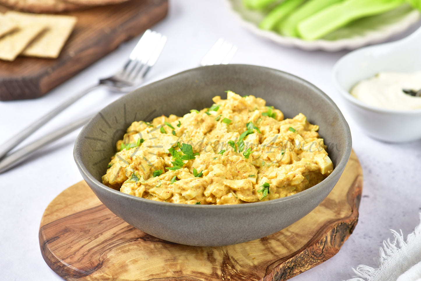 Curried Egg Salad - Set 5 of 5