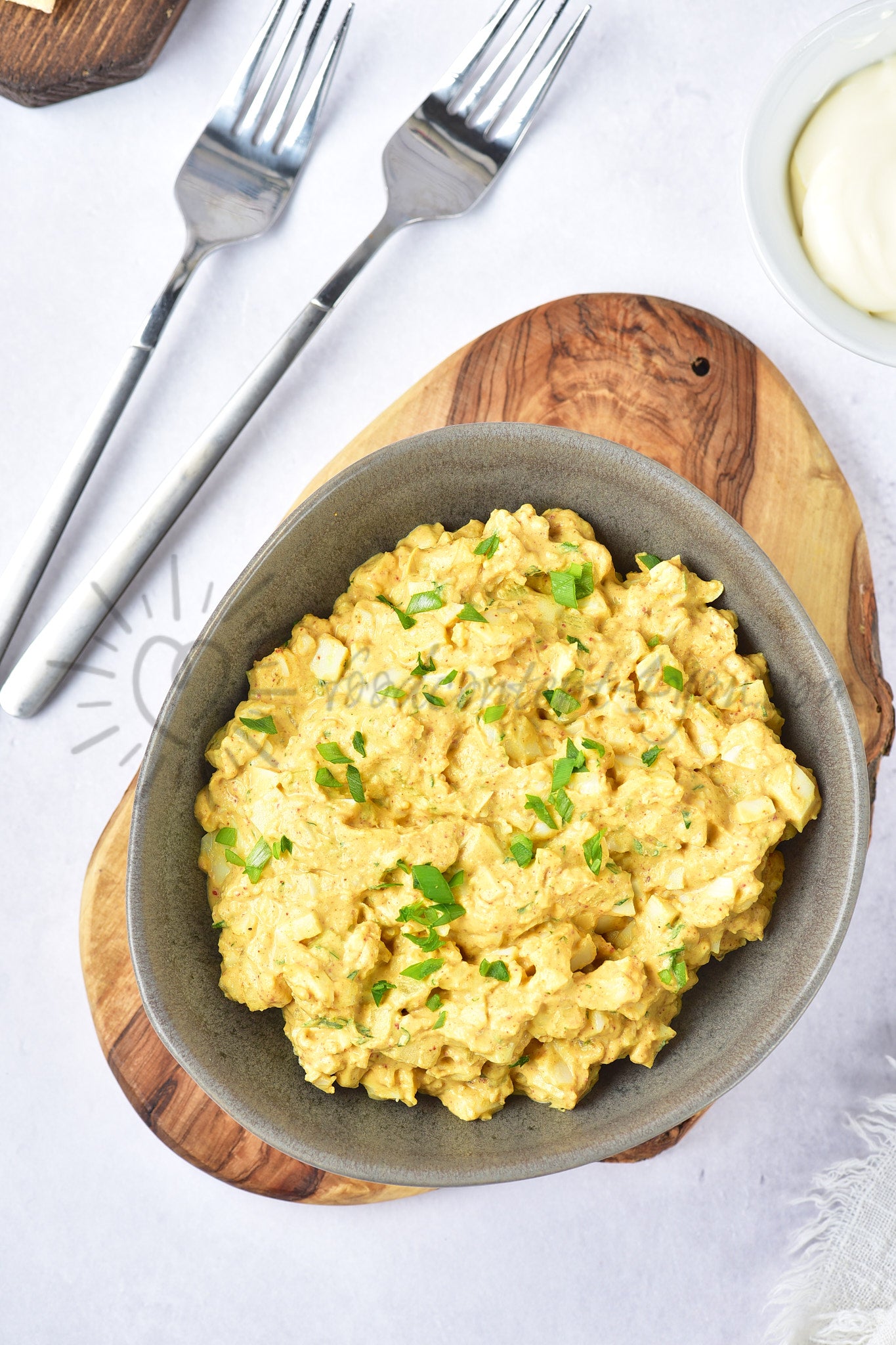 Curried Egg Salad - Set 5 of 5