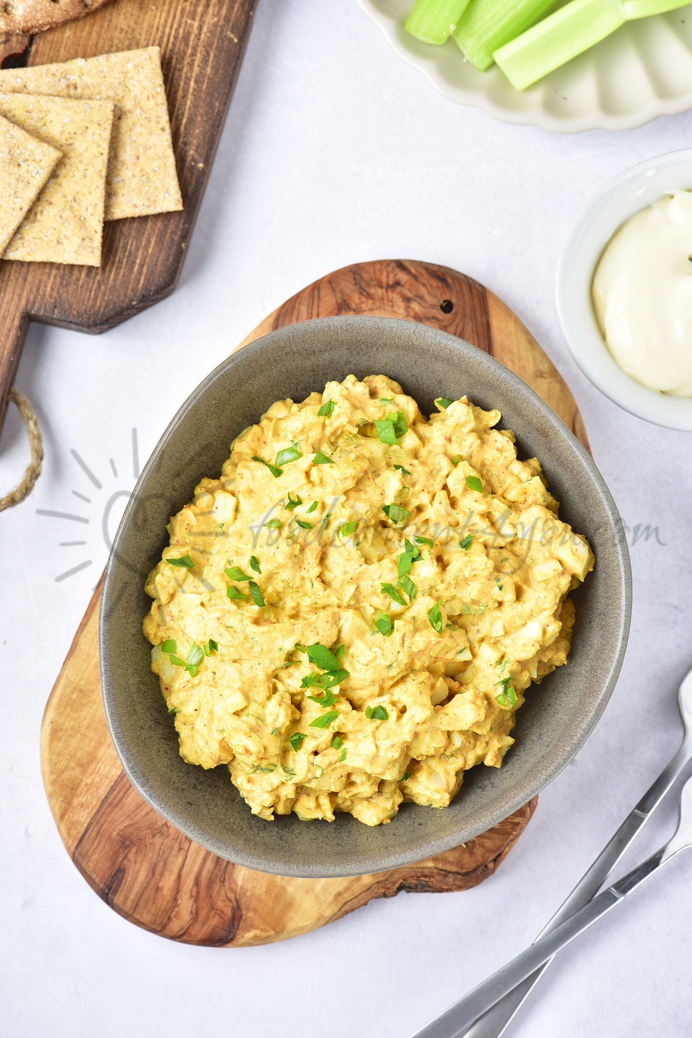 Curried Egg Salad - Set 5 of 5