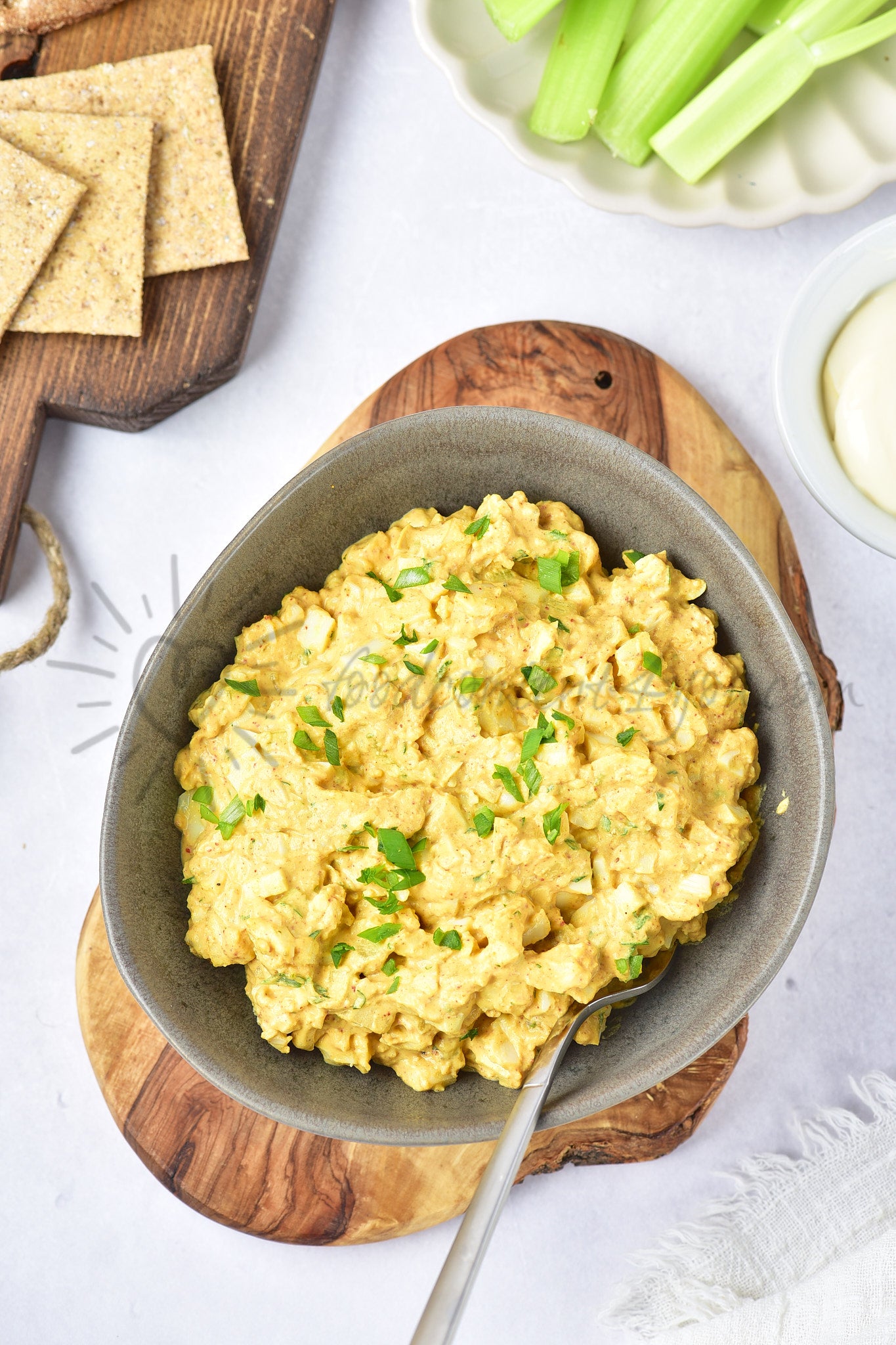 Curried Egg Salad - Set 5 of 5