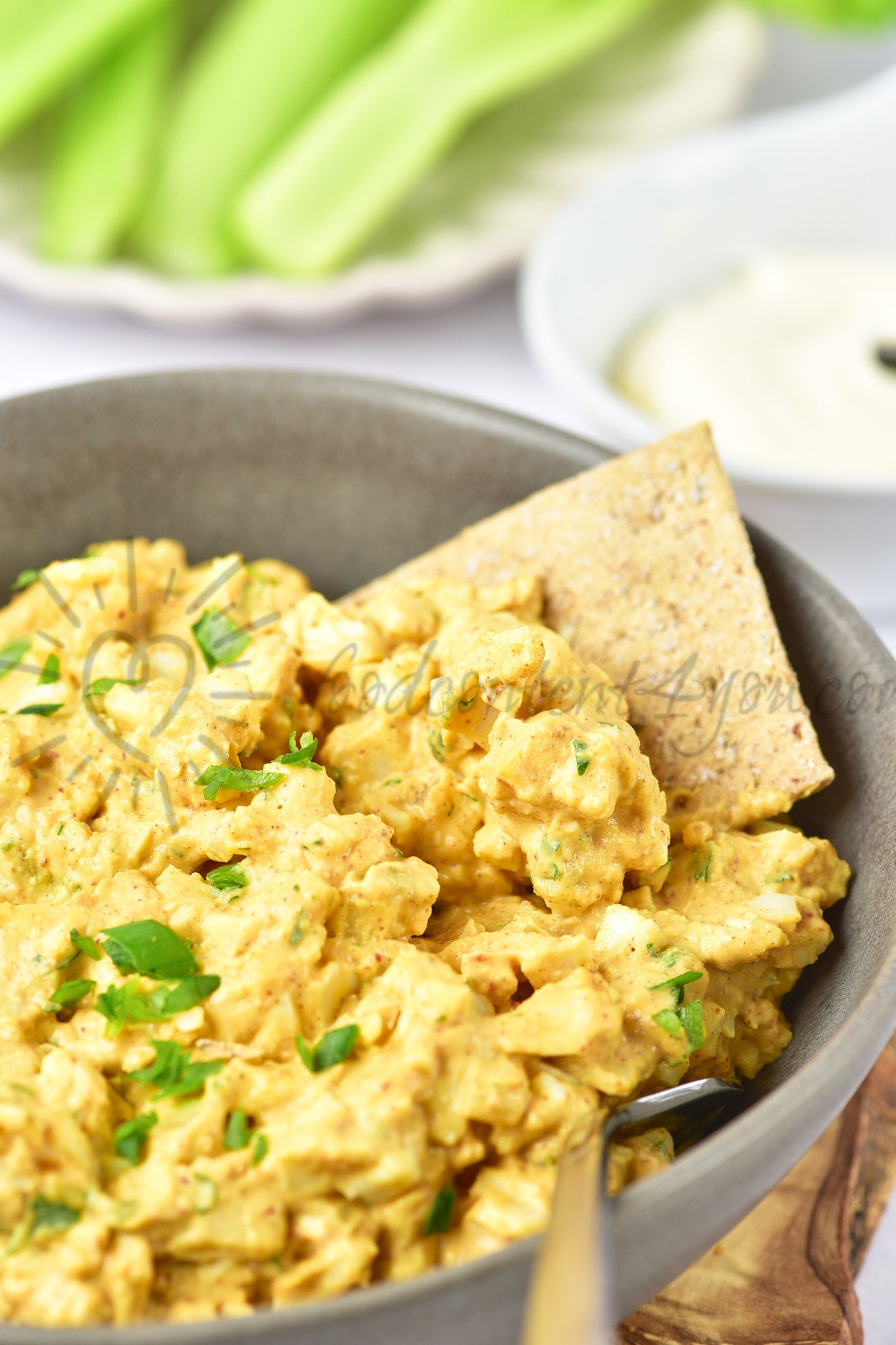 Curried Egg Salad - Set 5 of 5