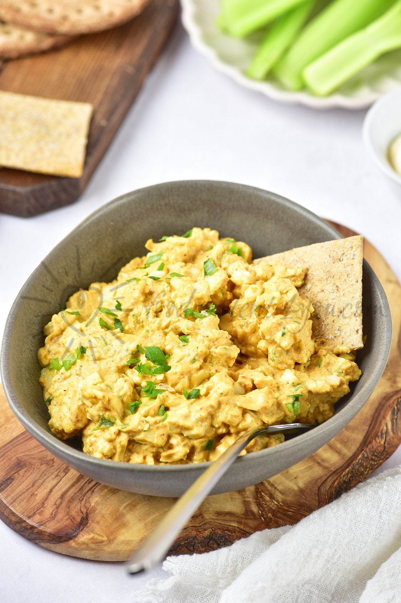 Curried Egg Salad - Set 5 of 5