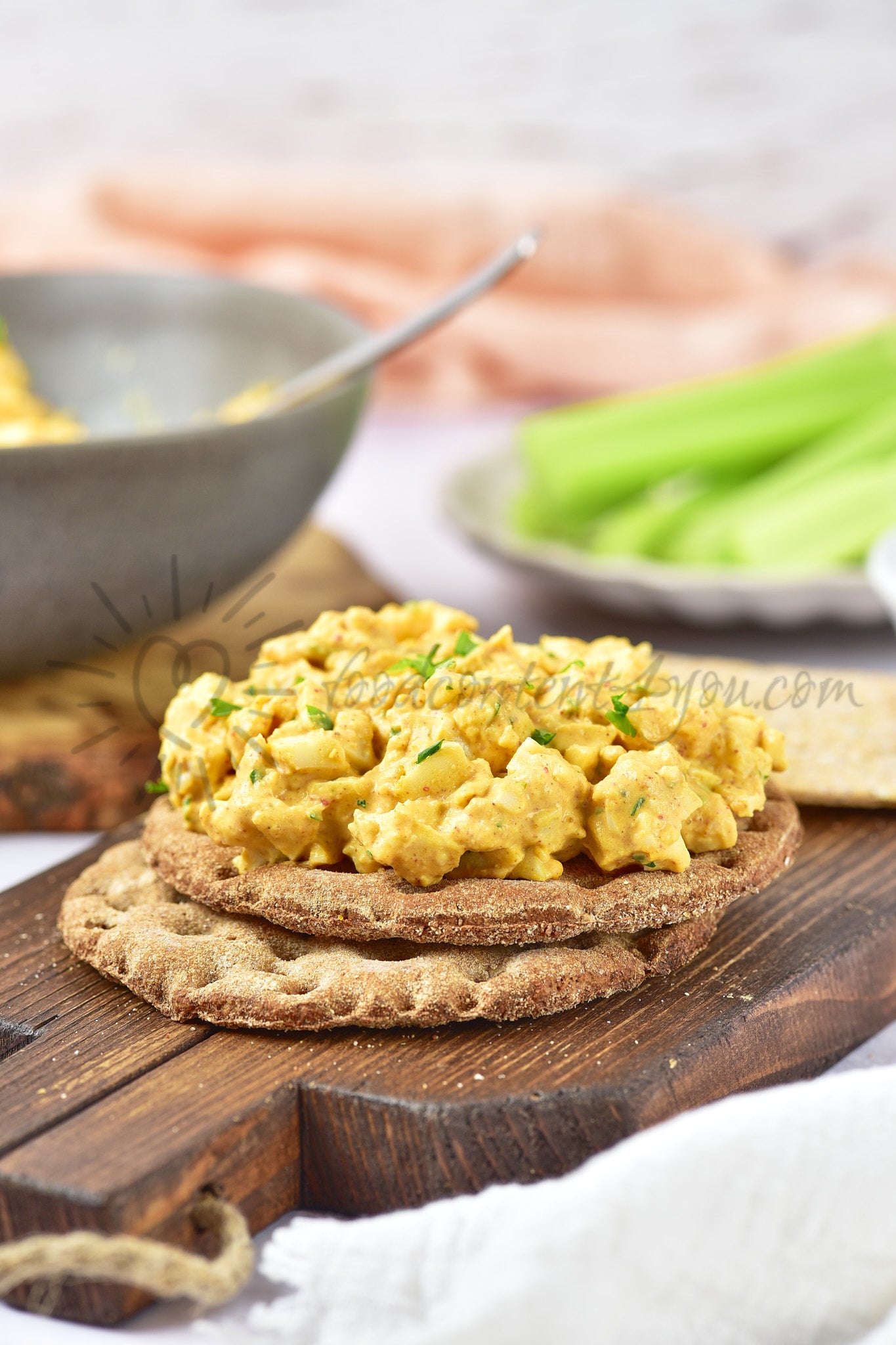 Curried Egg Salad - Set 5 of 5