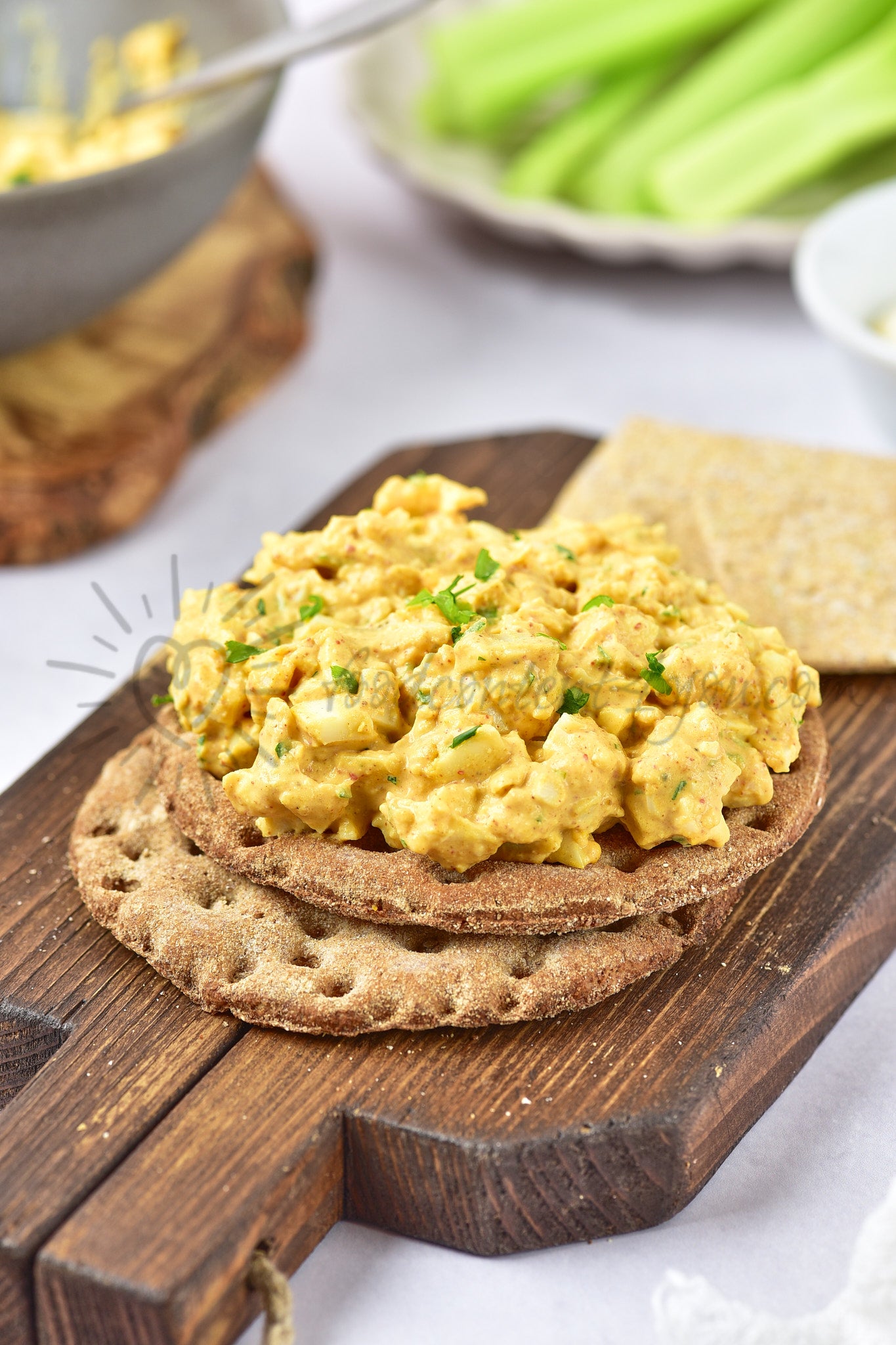 Curried Egg Salad - Set 5 of 5