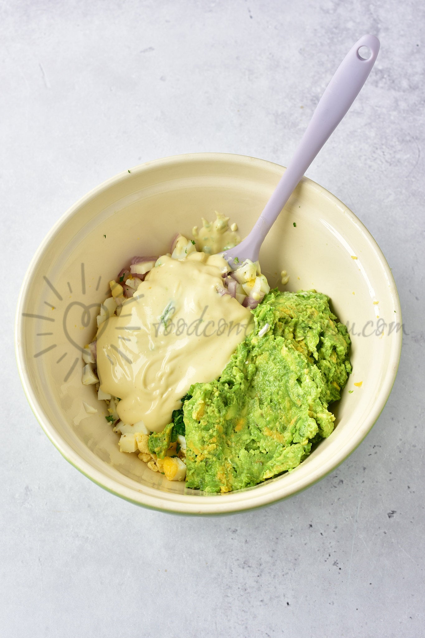 Avocado Egg Salad - Set 5 of 5