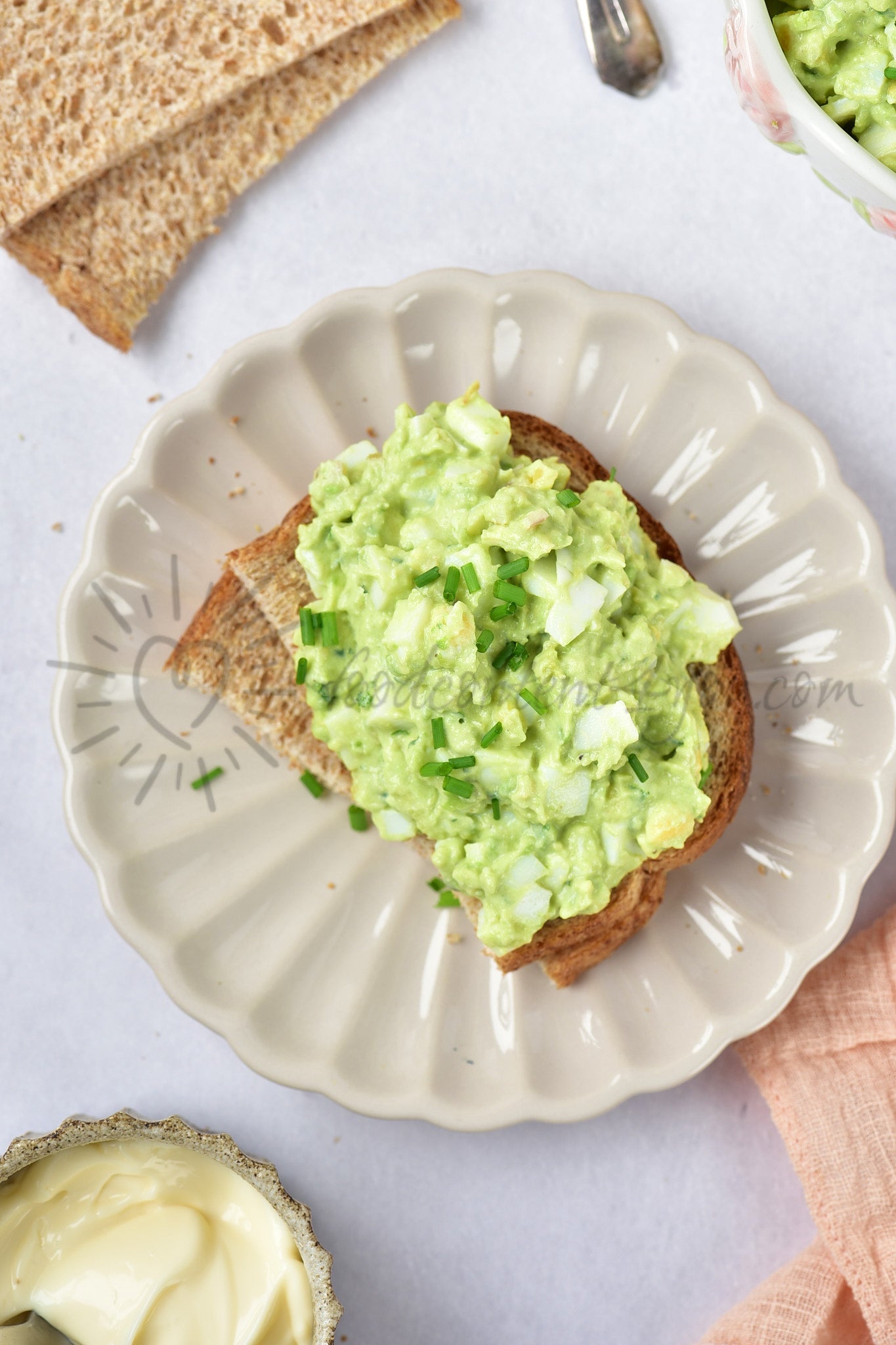 Avocado Egg Salad - Set 1 of 5
