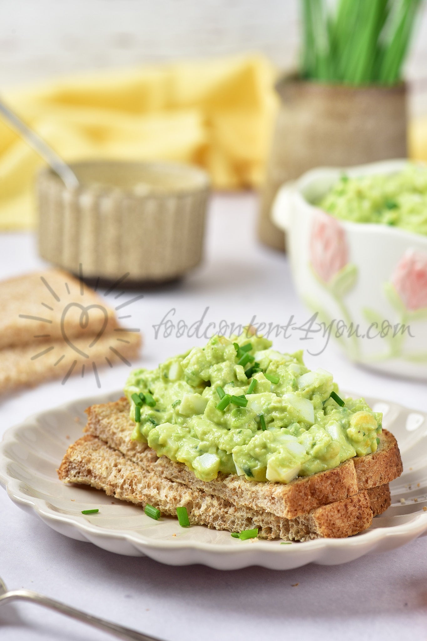 Avocado Egg Salad - Set 1 of 5