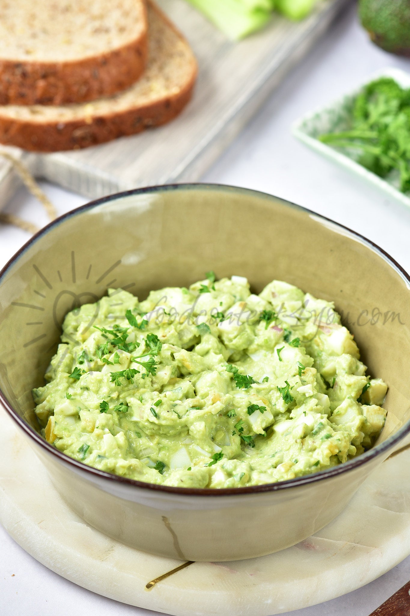 Avocado Egg Salad - Set 3 of 5