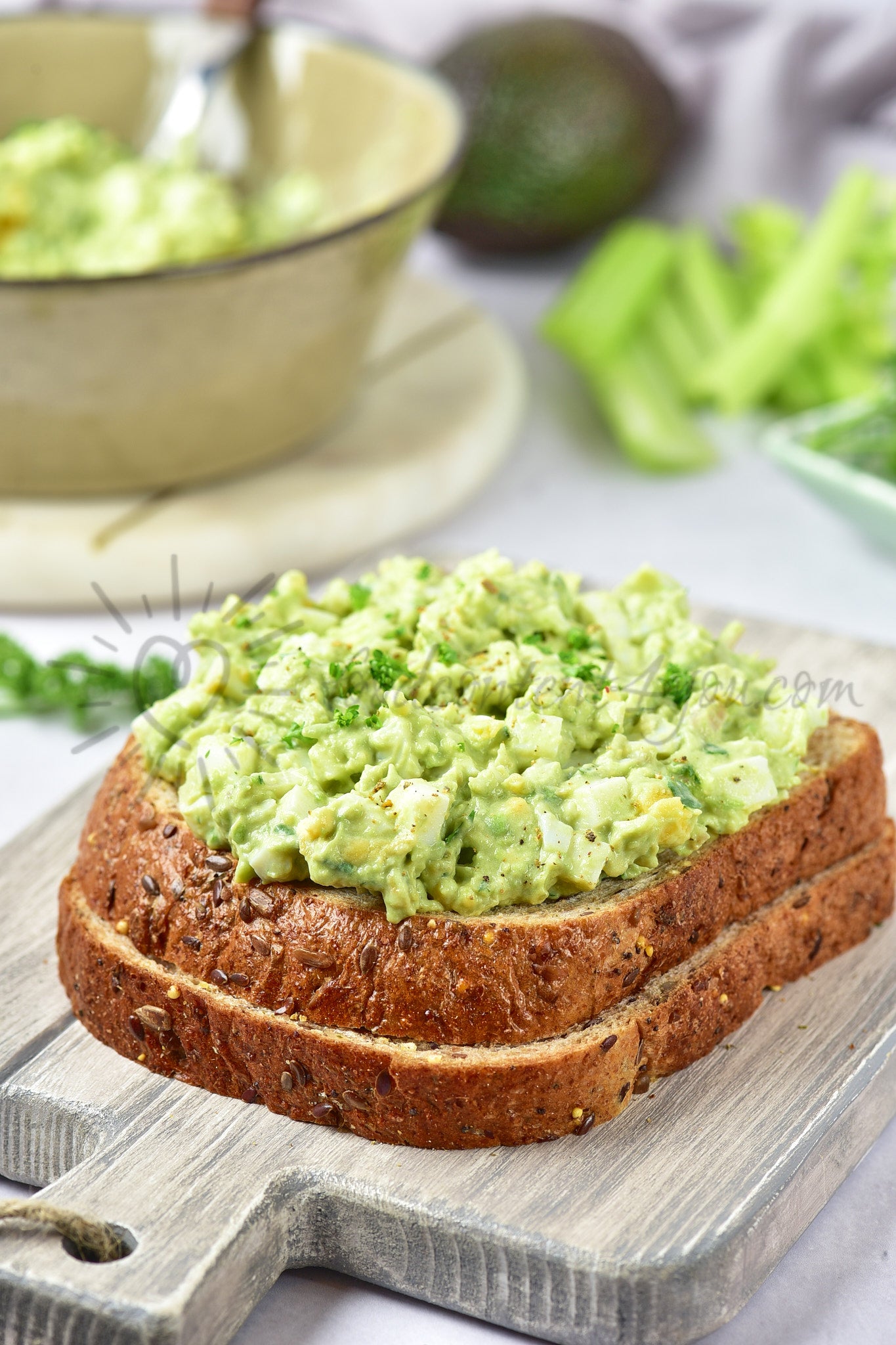 Avocado Egg Salad - Set 3 of 5