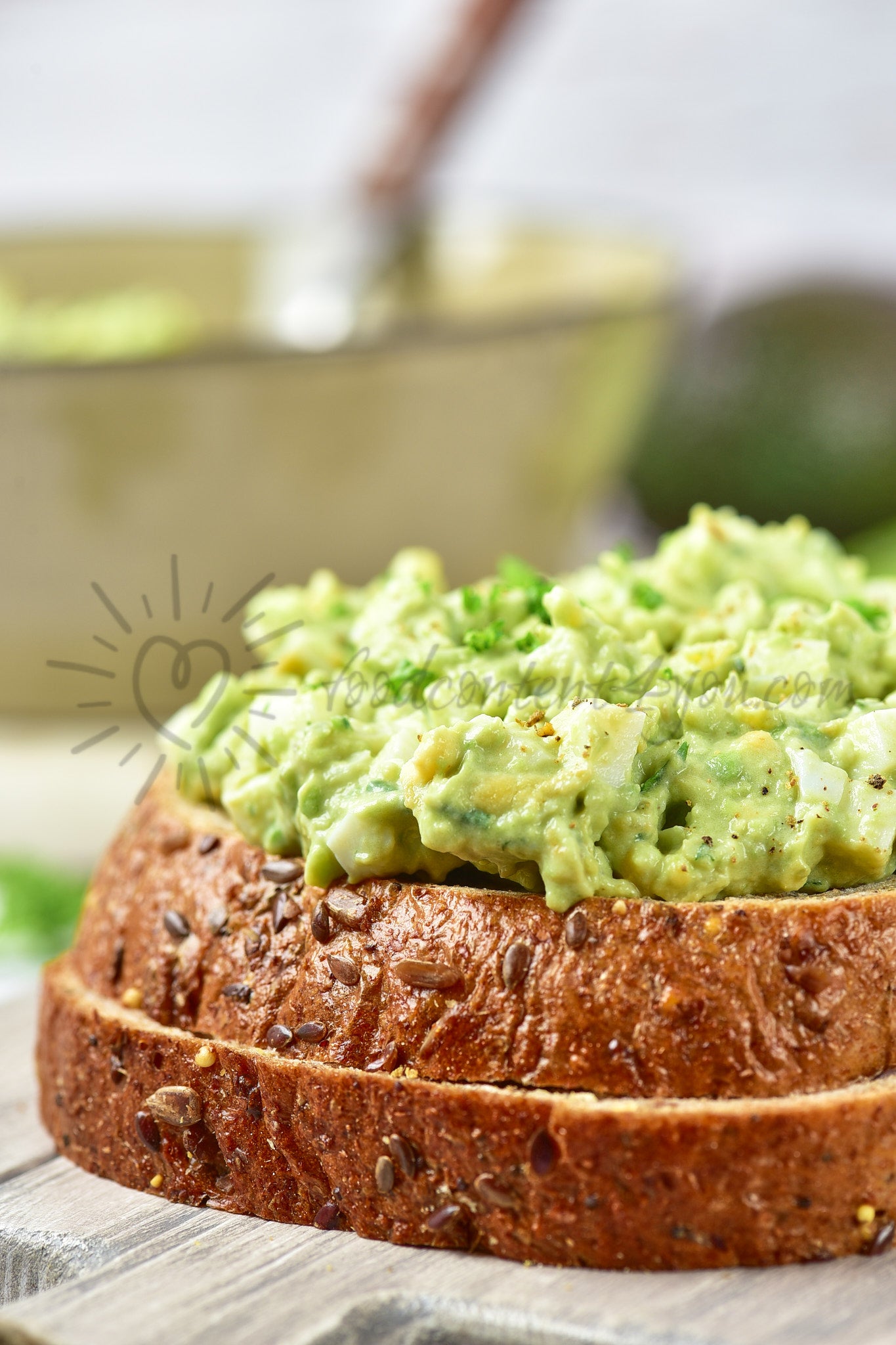 Avocado Egg Salad - Set 3 of 5