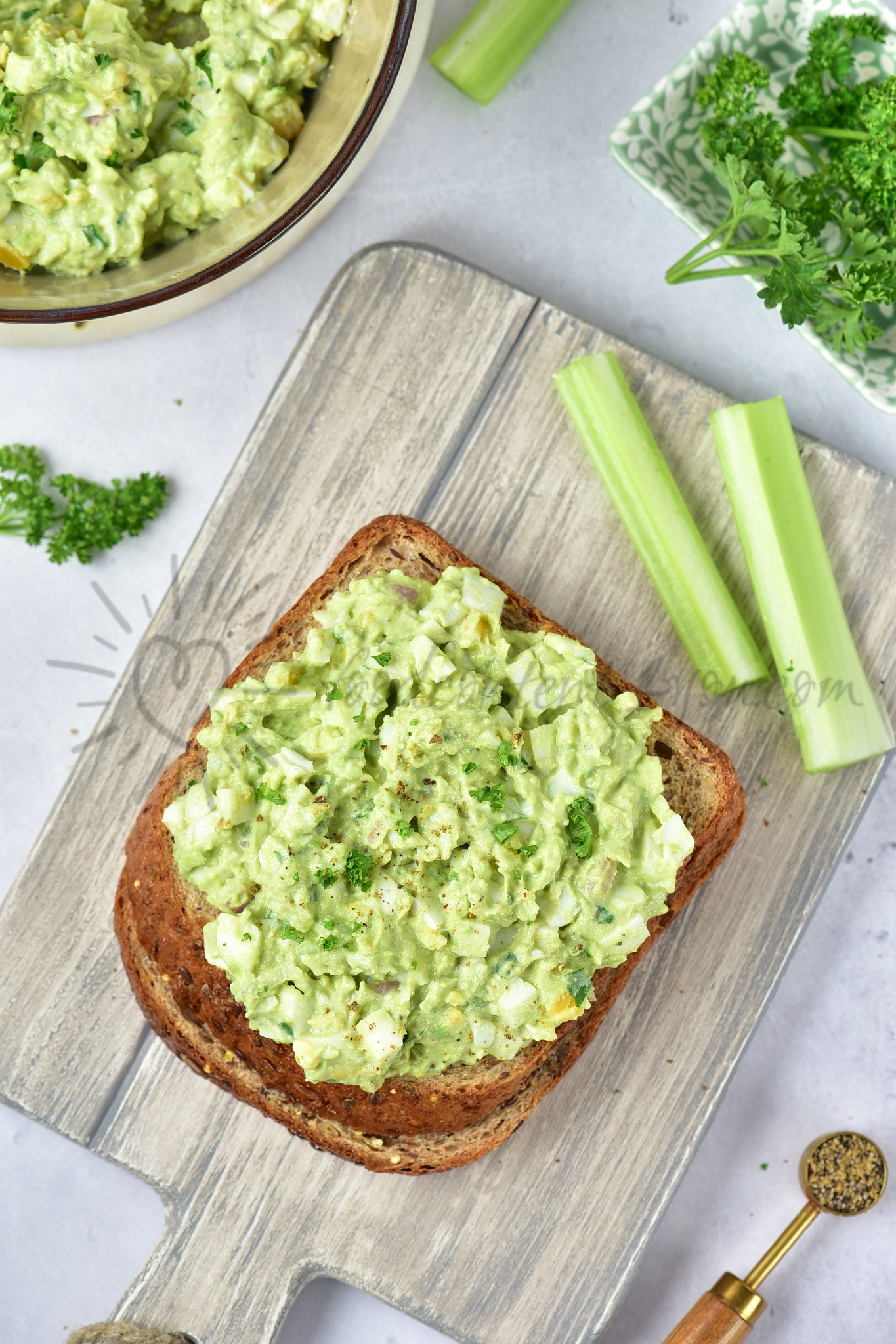 Avocado Egg Salad - Set 3 of 5