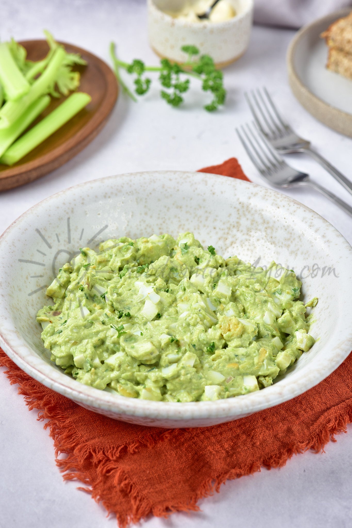 Avocado Egg Salad - Set 4 of 5