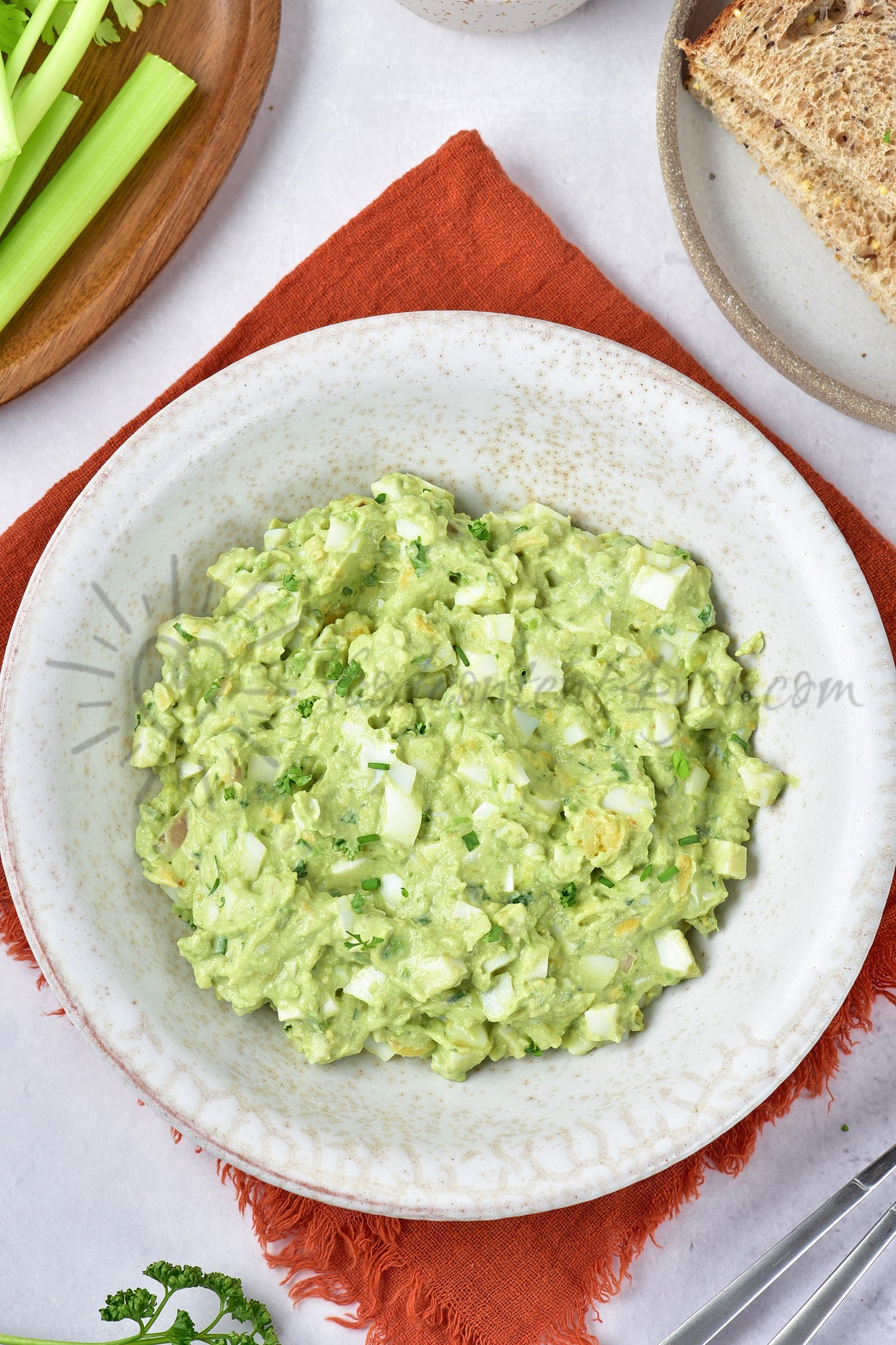 Avocado Egg Salad - Set 4 of 5
