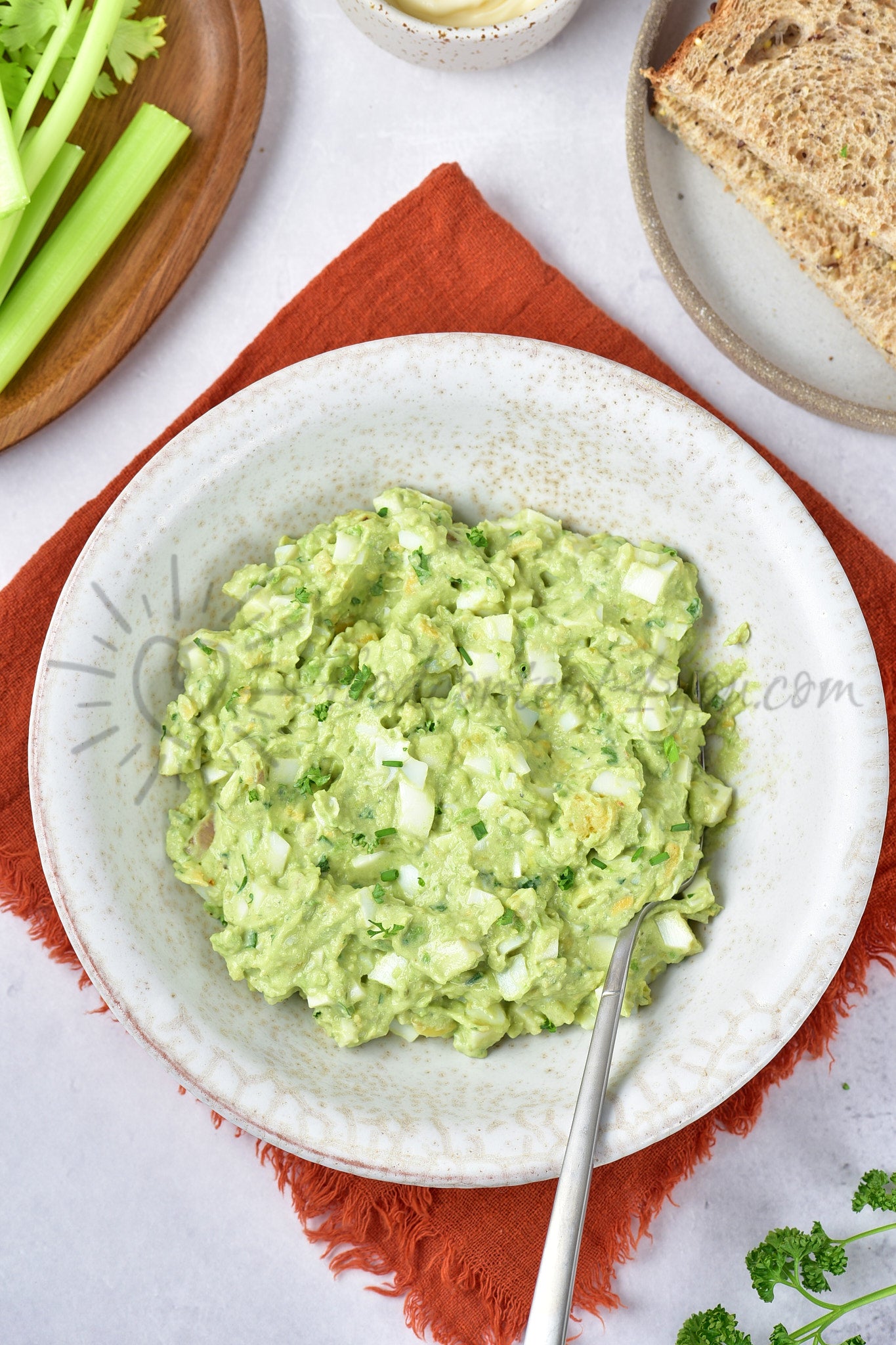 Avocado Egg Salad - Set 4 of 5