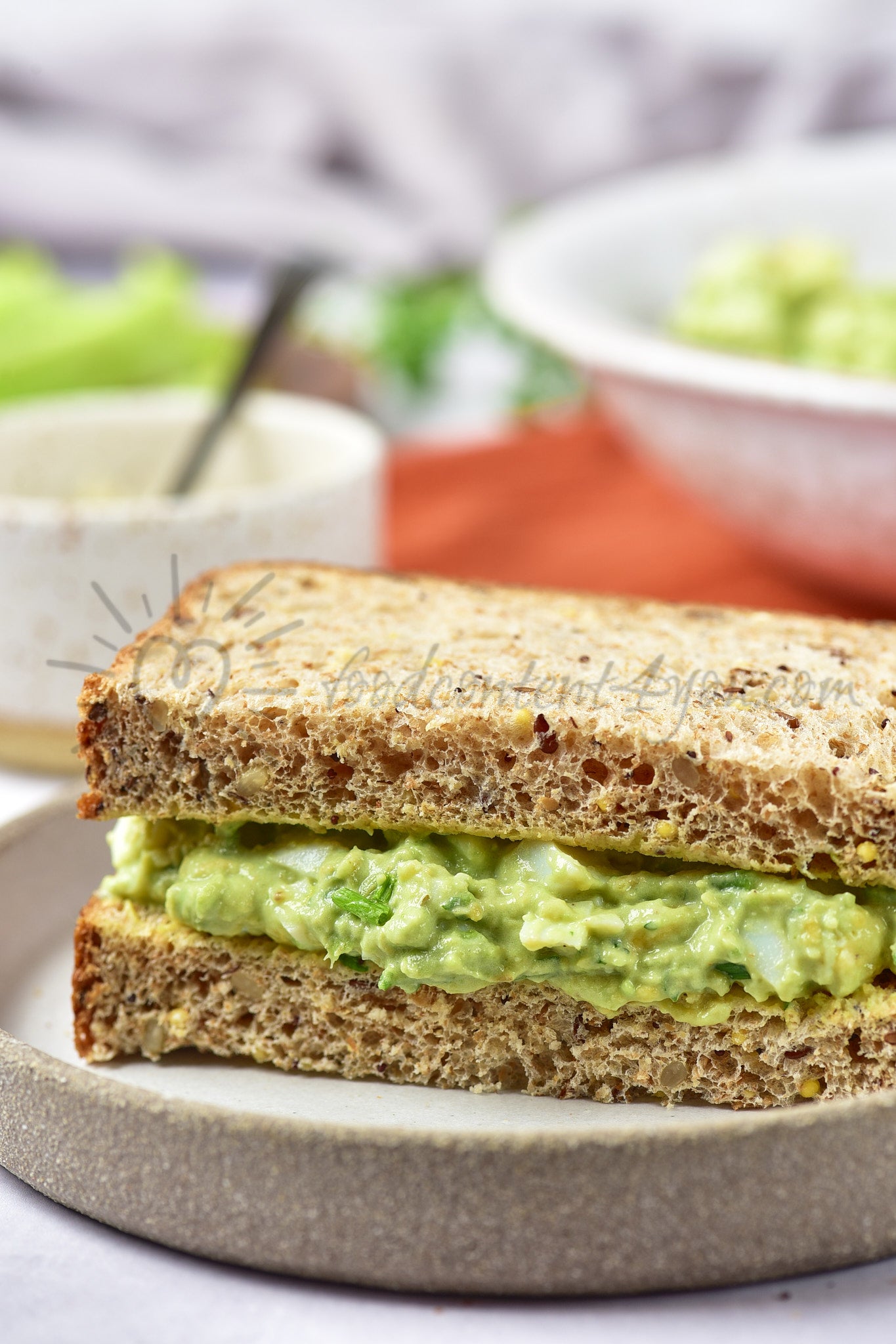 Avocado Egg Salad - Set 4 of 5