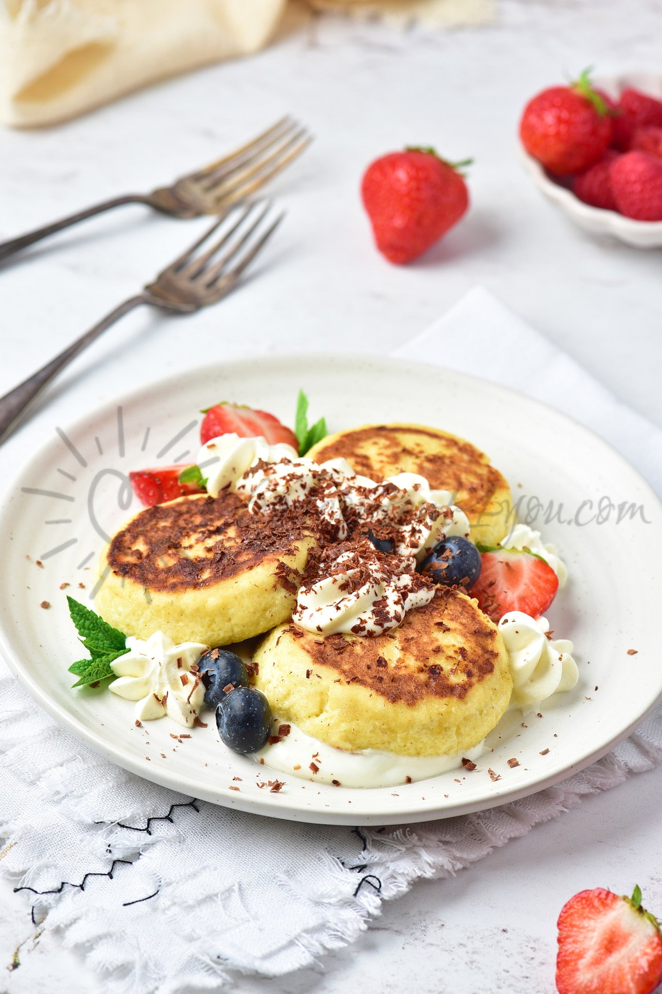 Cottage Cheese Pancakes