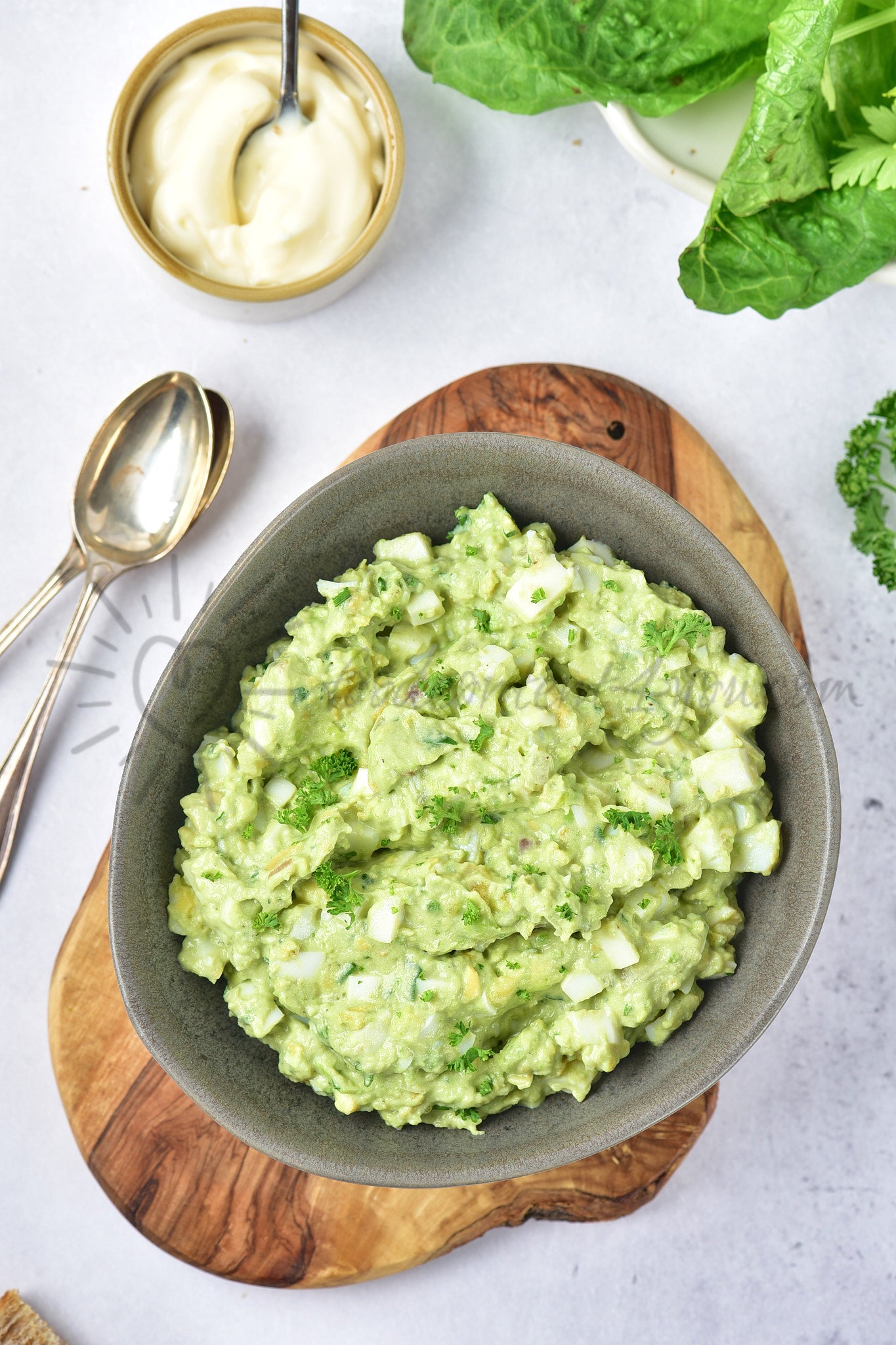 Avocado Egg Salad - Set 5 of 5