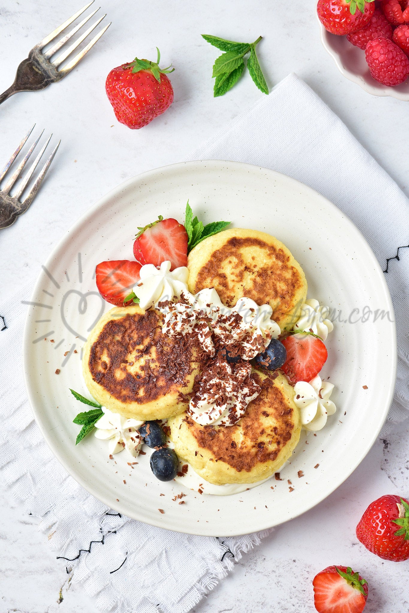 Cottage Cheese Pancakes