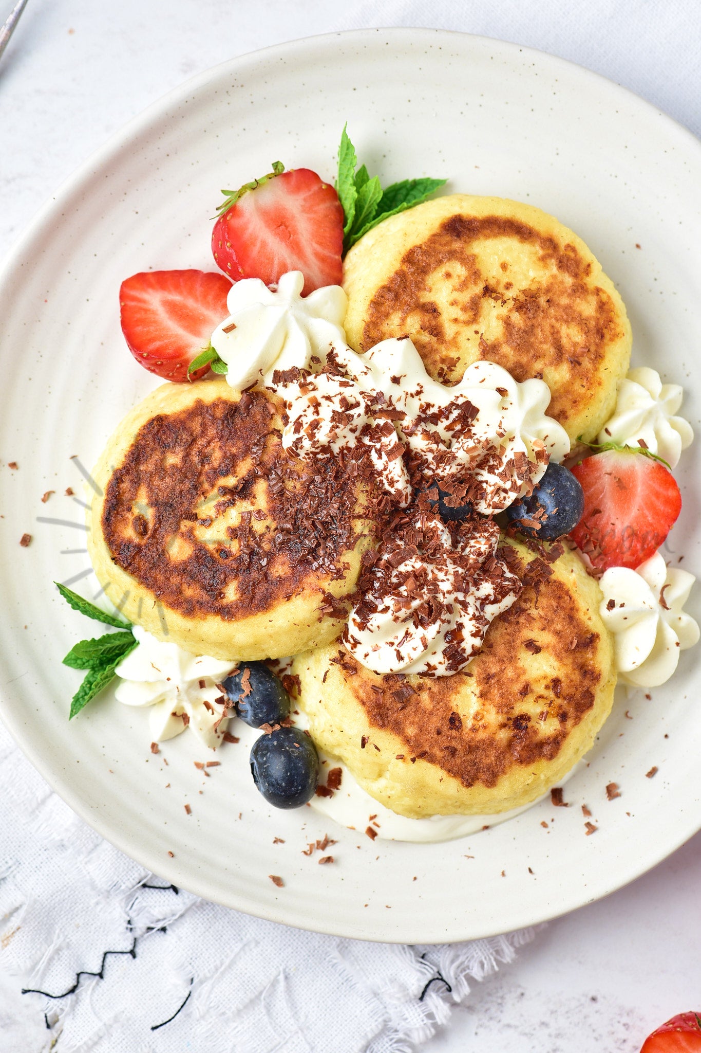 Cottage Cheese Pancakes