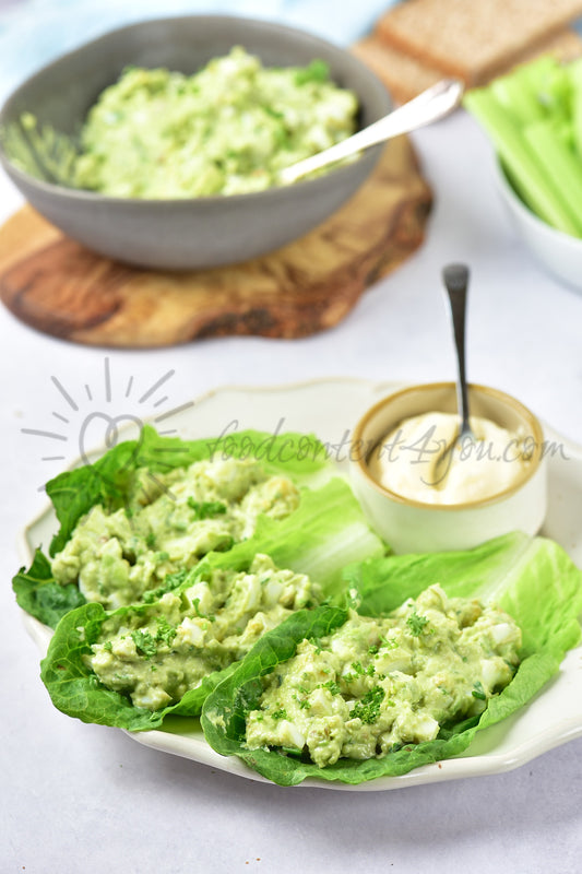 Avocado Egg Salad - Set 5 of 5
