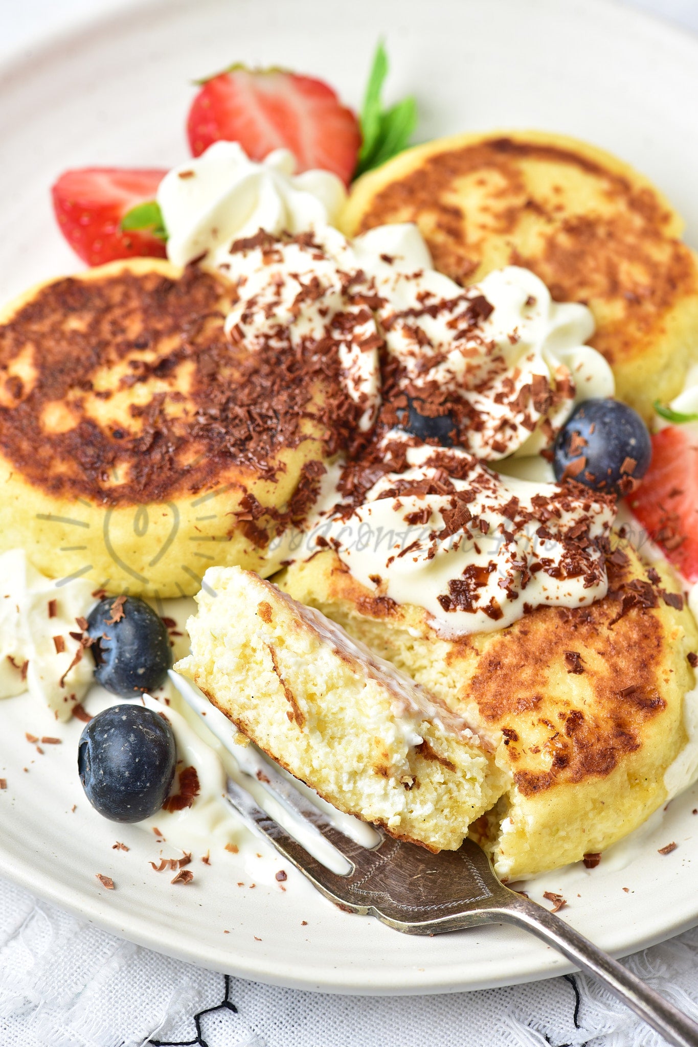 Cottage Cheese Pancakes