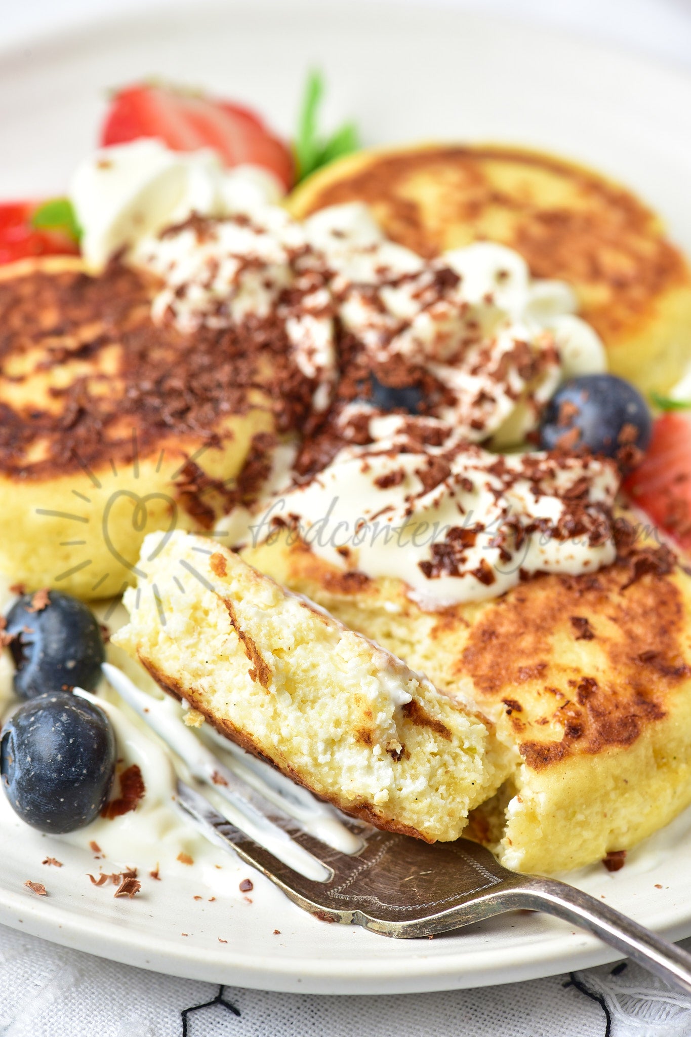 Cottage Cheese Pancakes