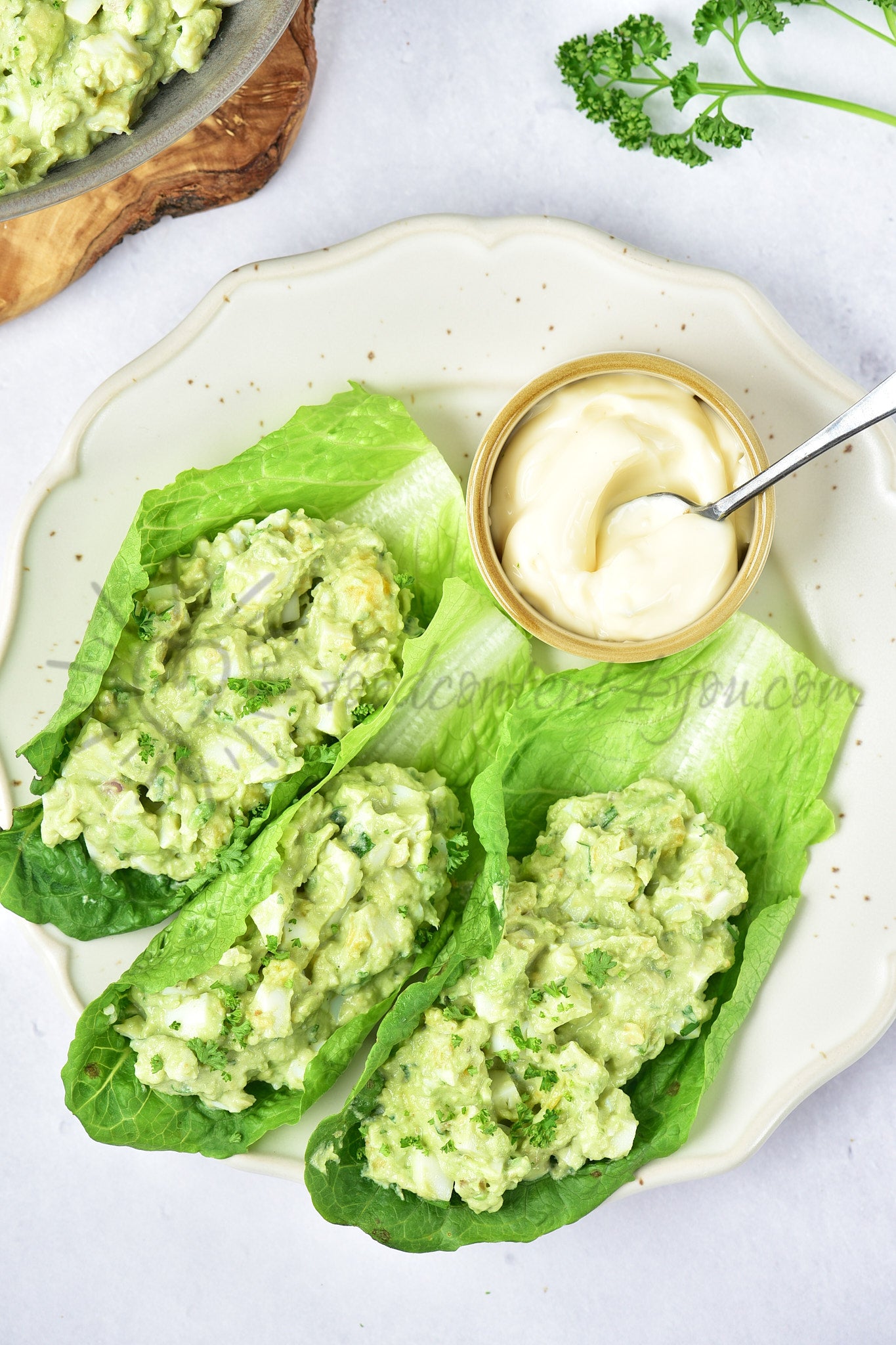 Avocado Egg Salad - Set 5 of 5