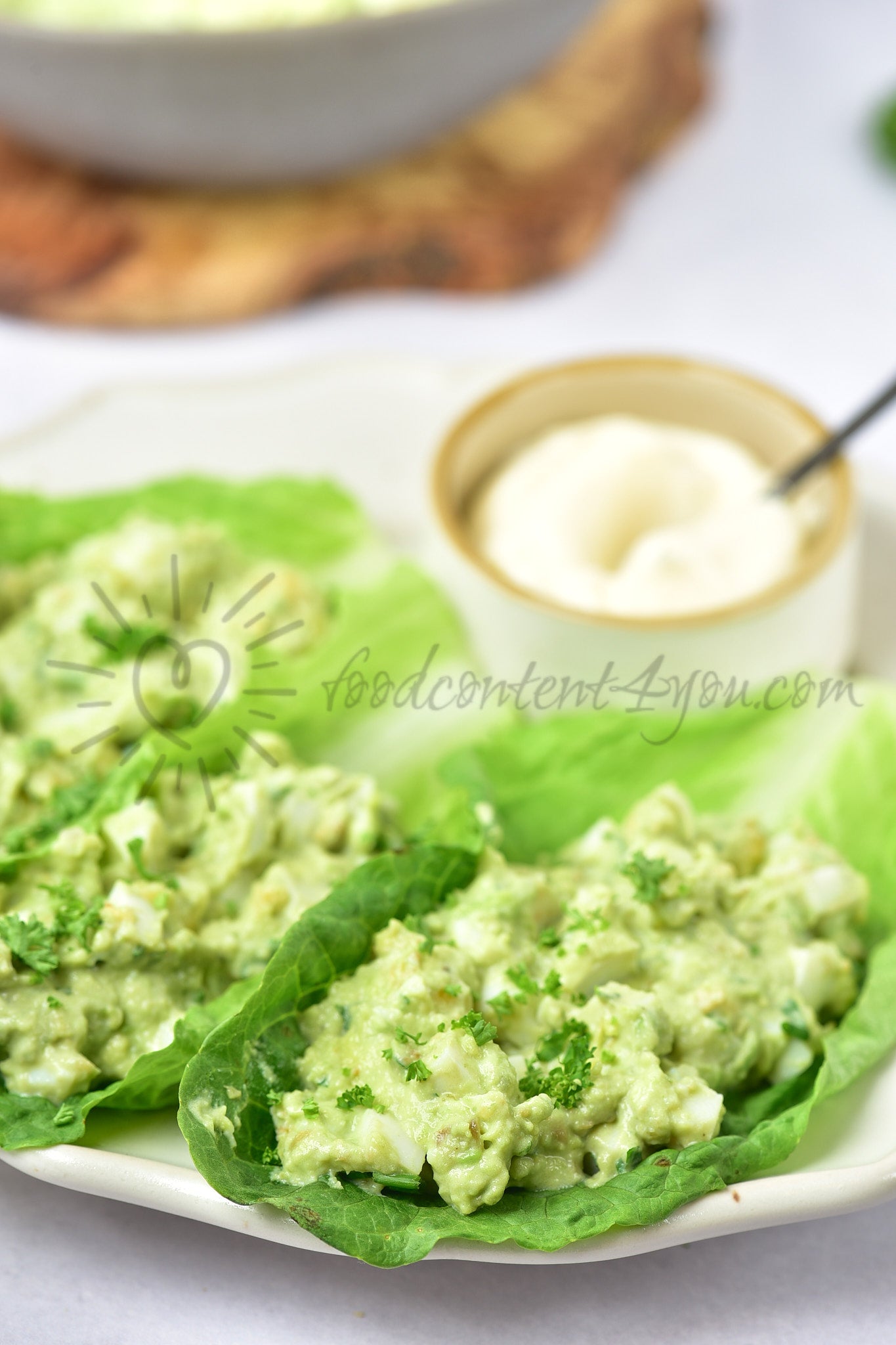 Avocado Egg Salad - Set 5 of 5
