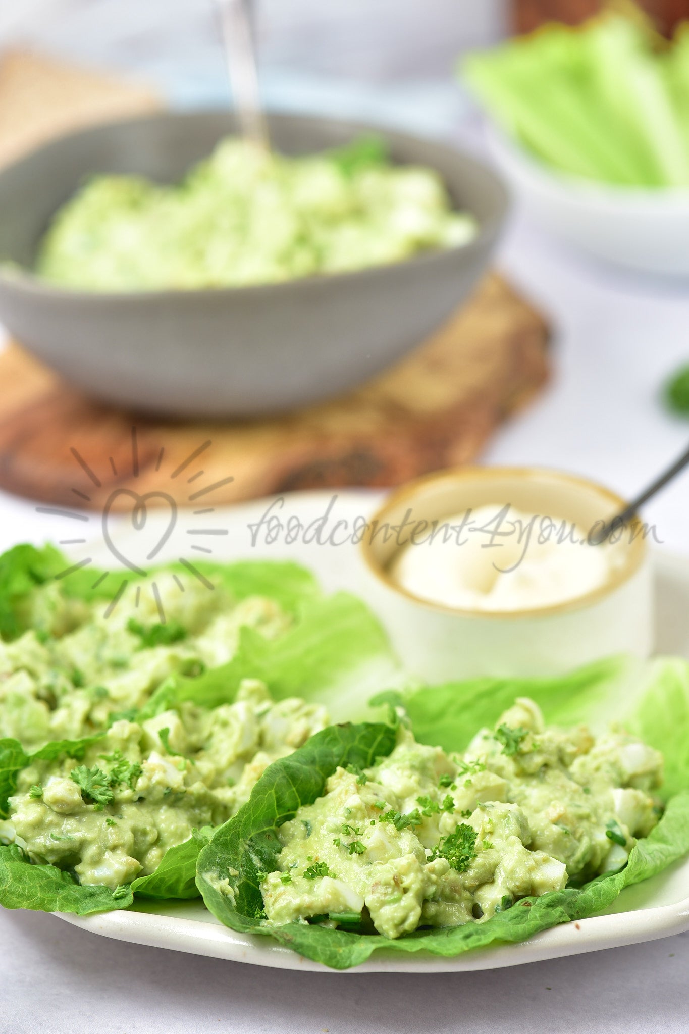 Avocado Egg Salad - Set 5 of 5
