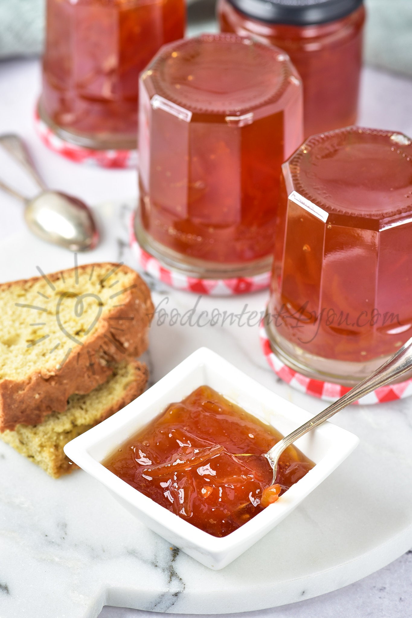 Orange Marmalade - Set 4 of 5