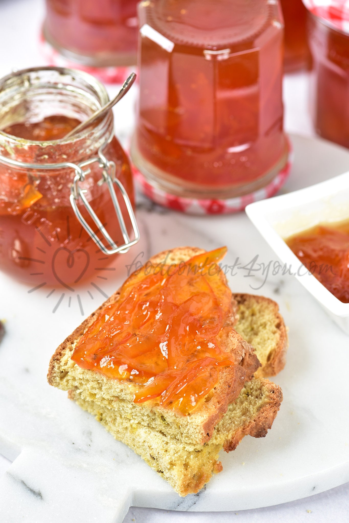 Orange Marmalade - Set 4 of 5