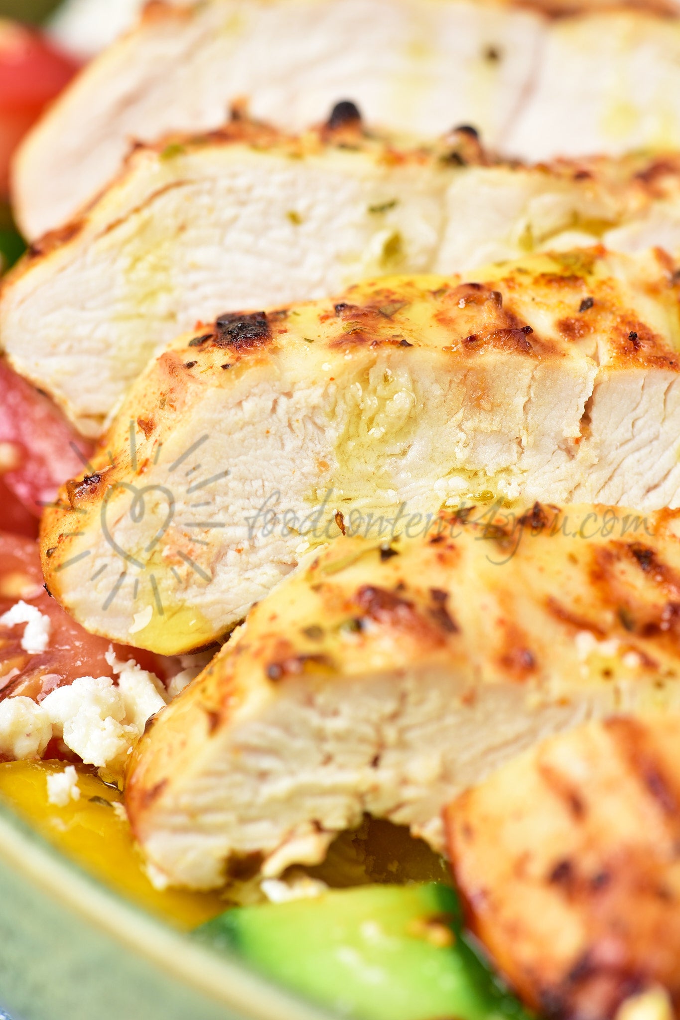 Air Fryer Greek Chicken Salad