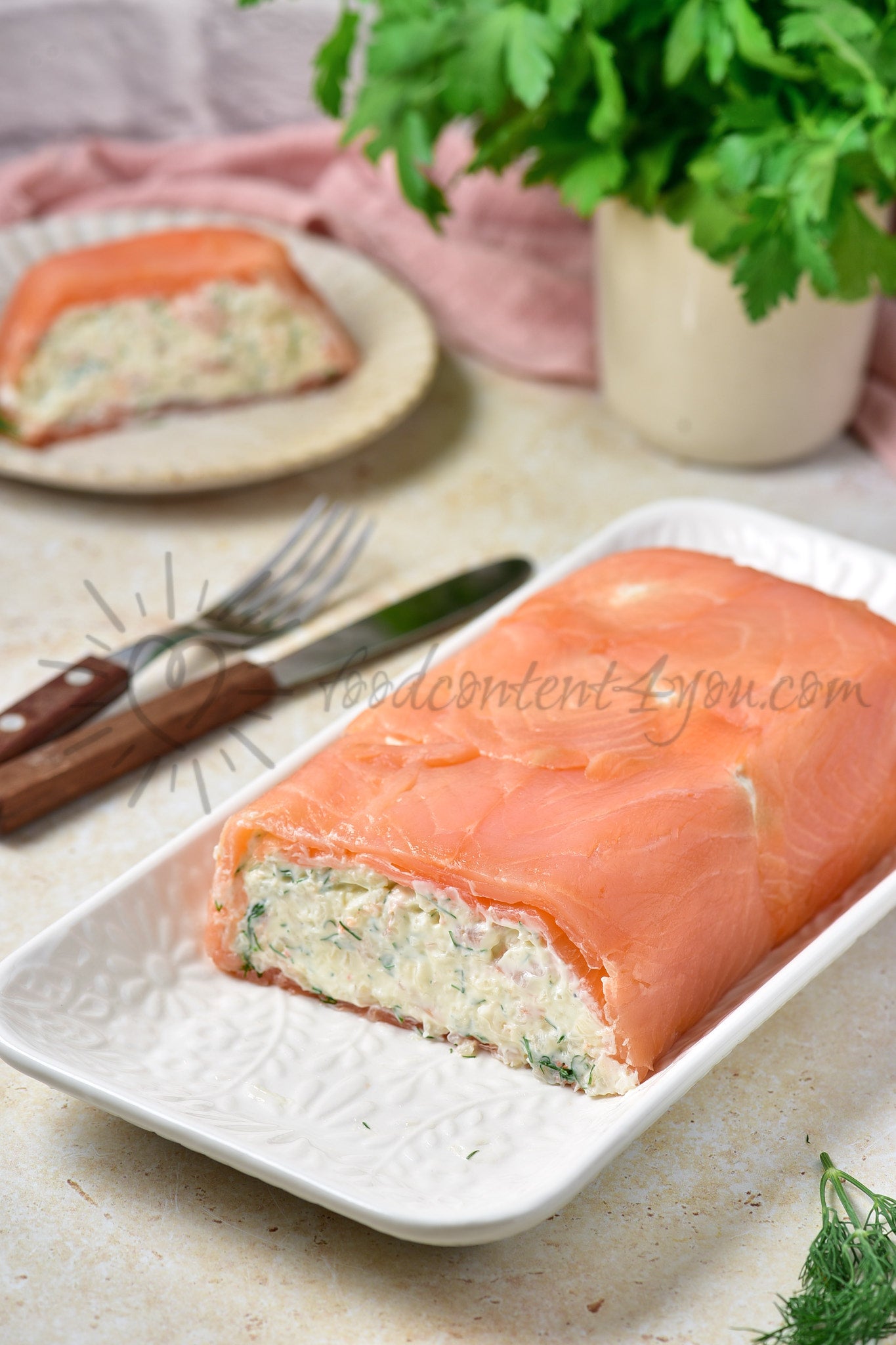 Smoked Salmon & Shrimp Terrine