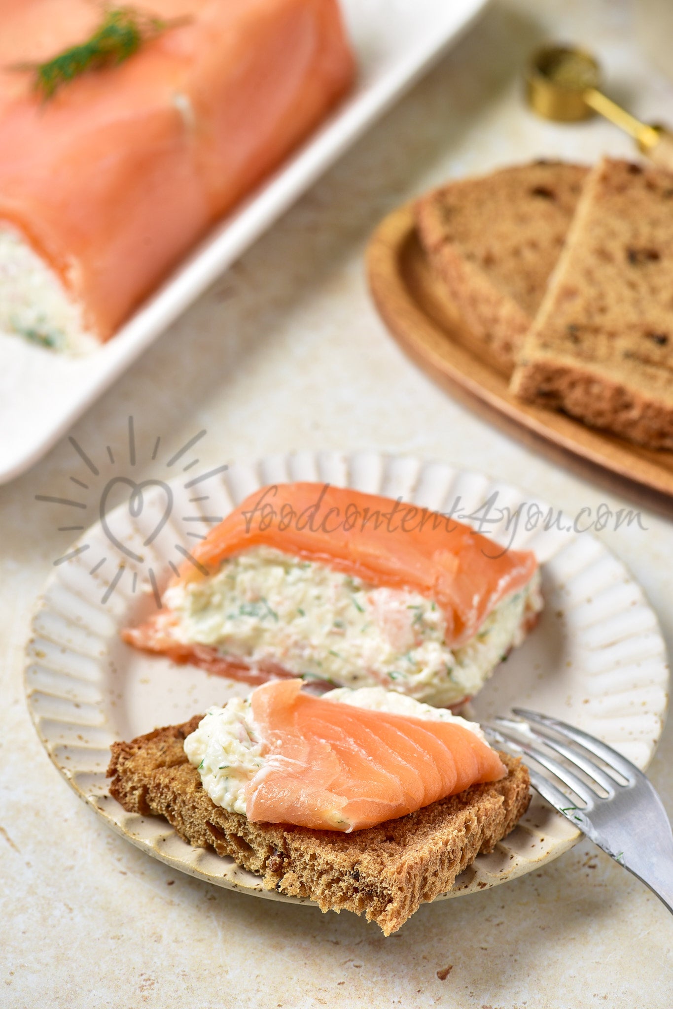 Smoked Salmon & Shrimp Terrine