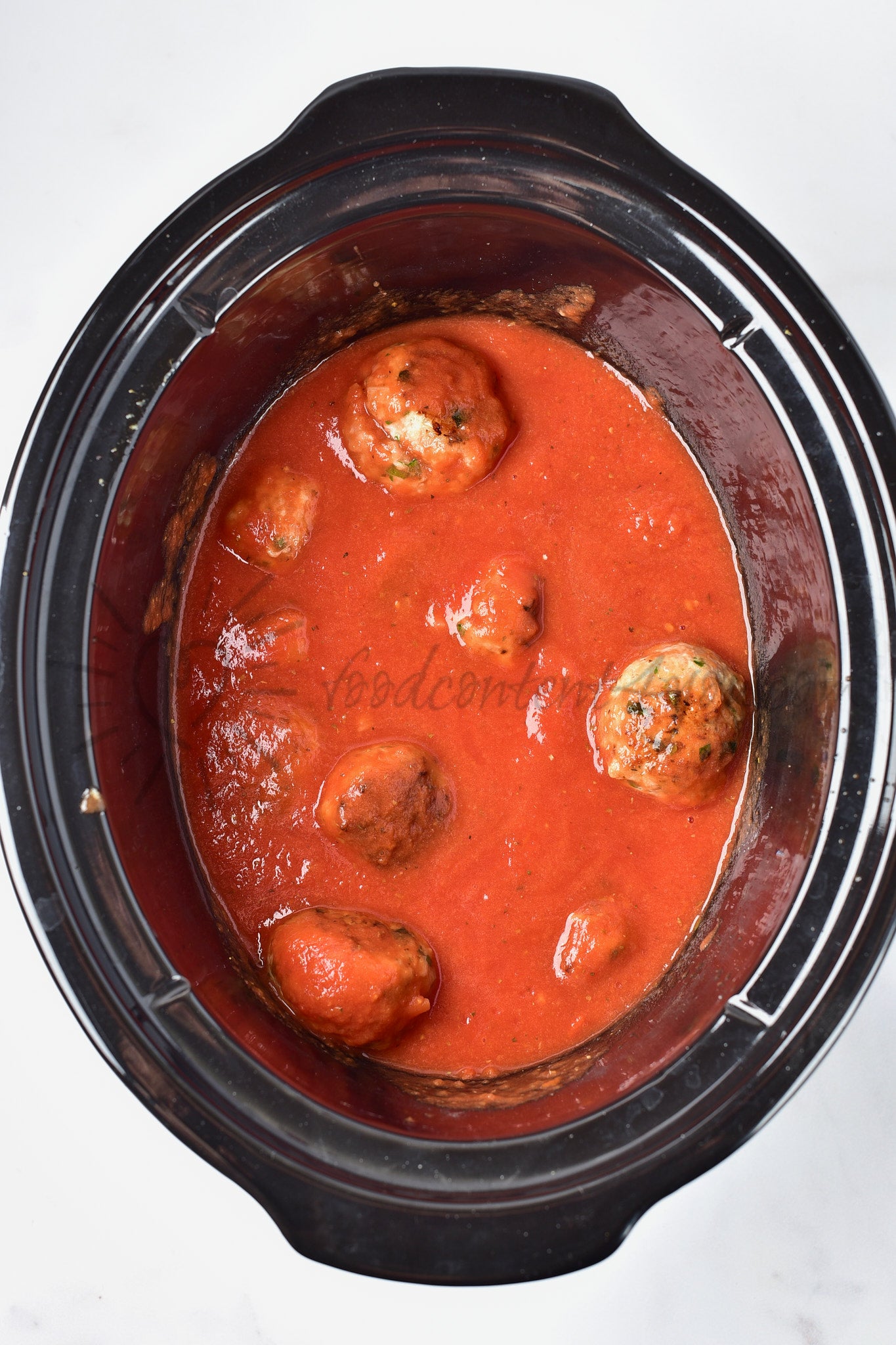 Crockpot Turkey Meatballs
