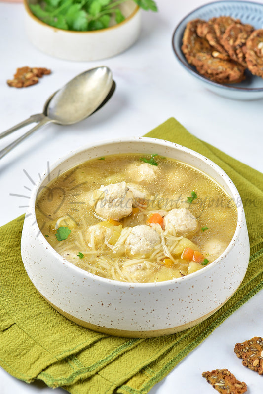 Chicken Meatball Soup - Set 3 of 5