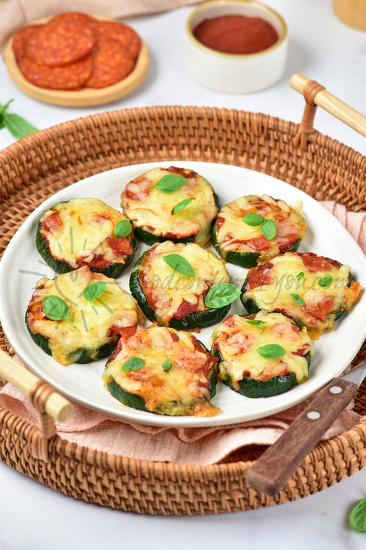 Zucchini Pizza Bites - Set 4 of 5