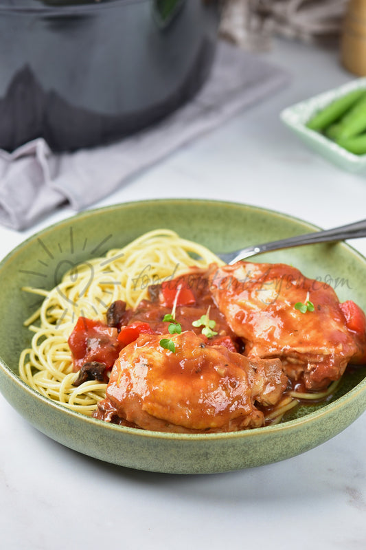 Crockpot Chicken Cacciatore - Set 5 of 5