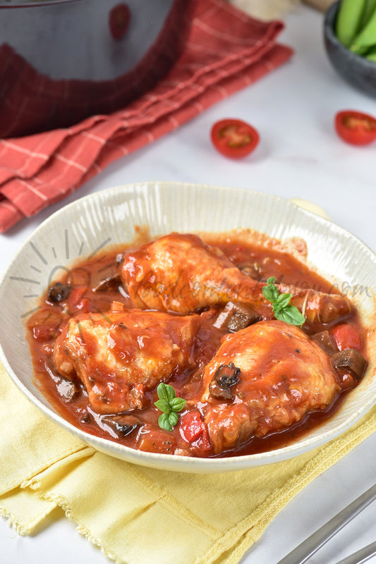 Crockpot Chicken Cacciatore - Set 2 of 5