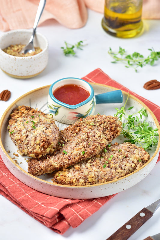 Air Fryer Pecan Crusted Chicken - Set 3 of 5