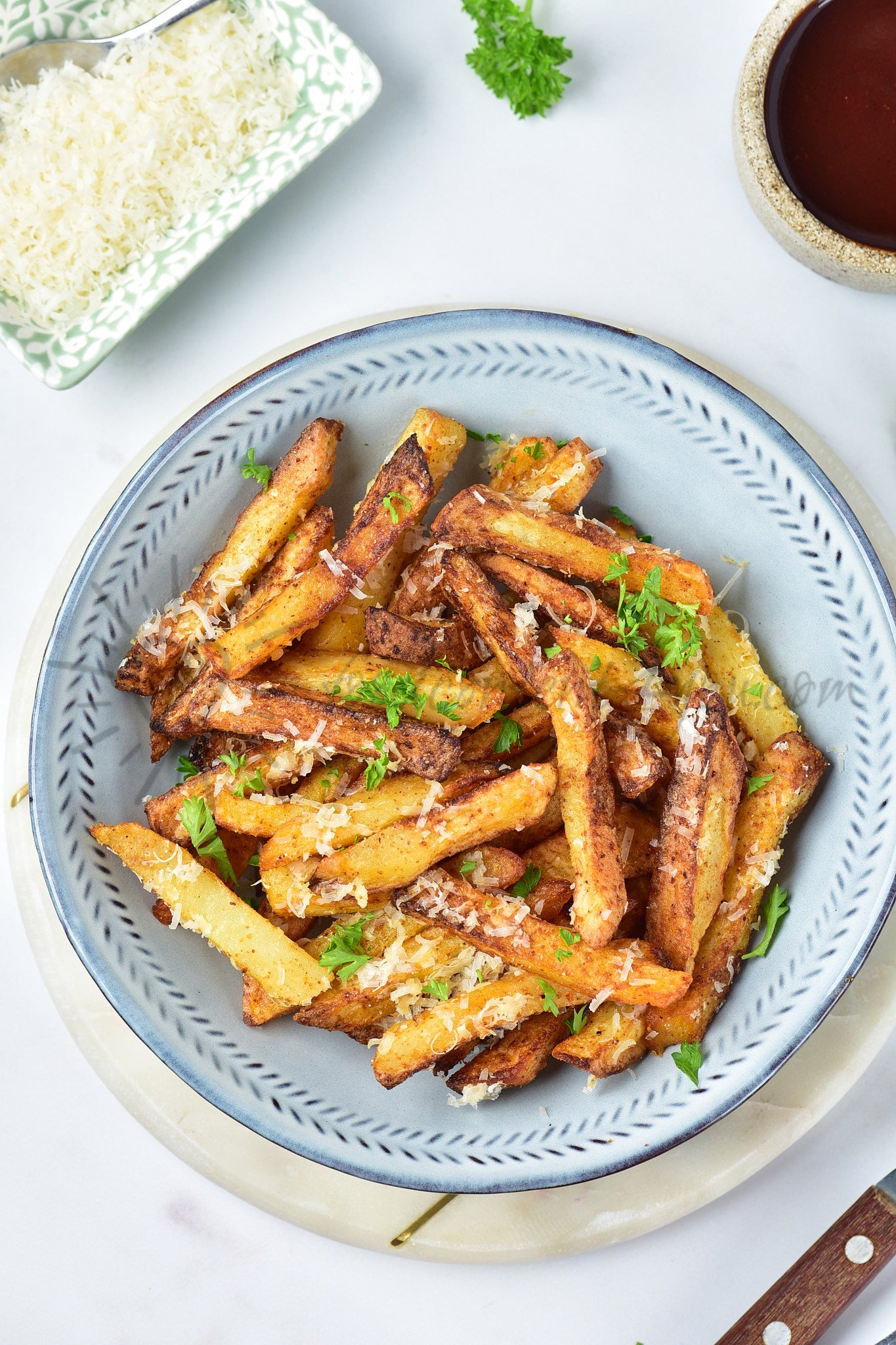 Air Fryer Parmesan Fries - Set 1 of 5
