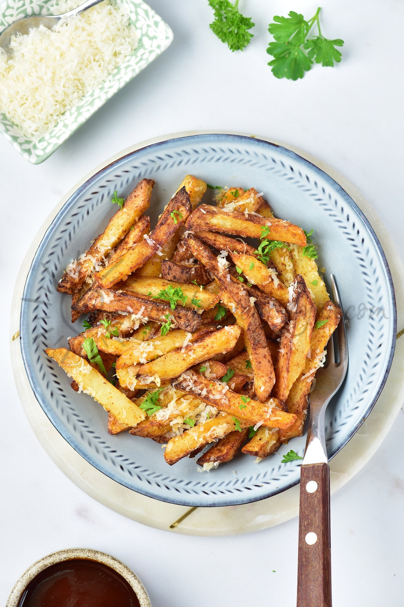 Air Fryer Parmesan Fries - Set 1 of 5